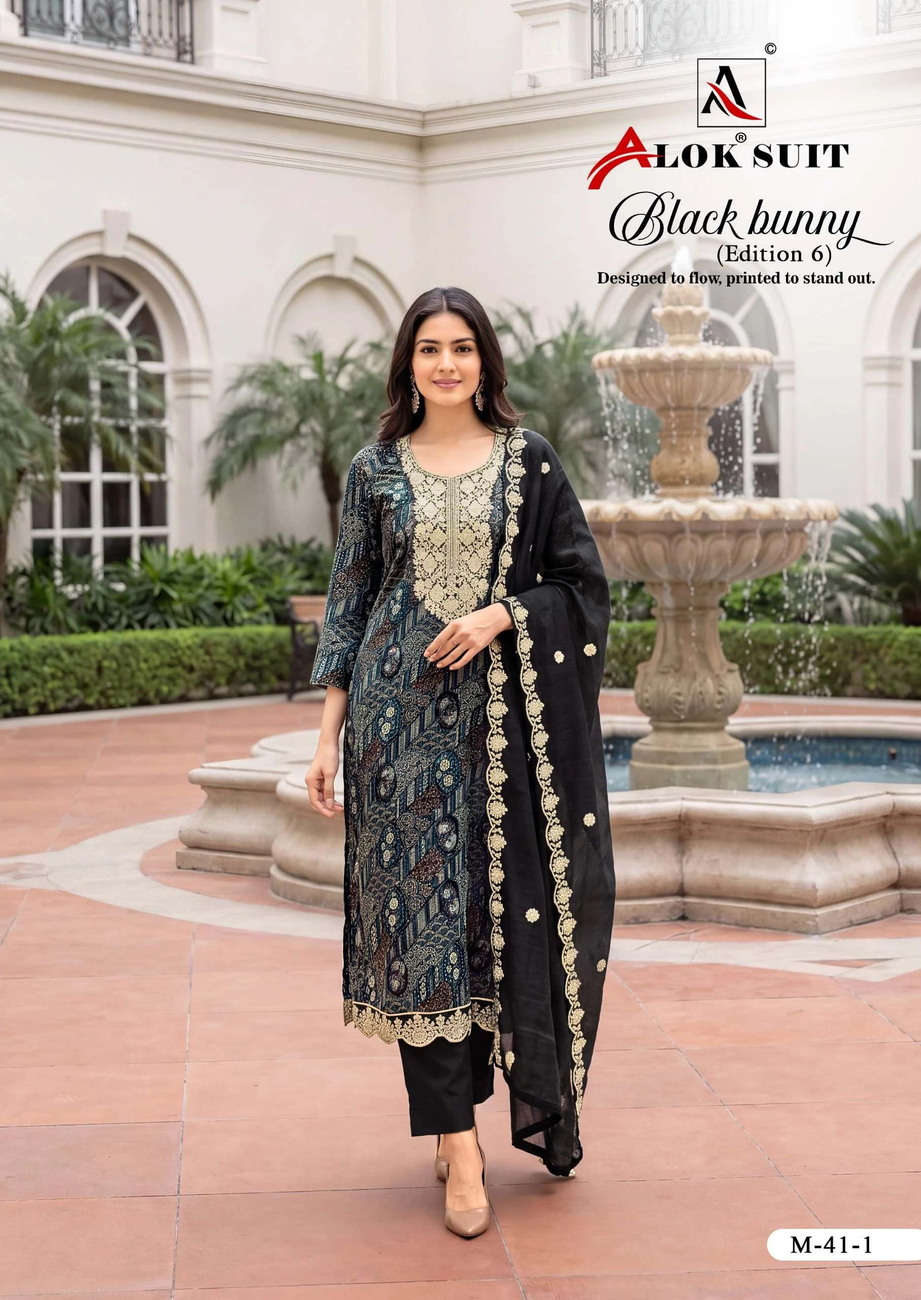 Alok Suits Black Bunny Edition 6 2