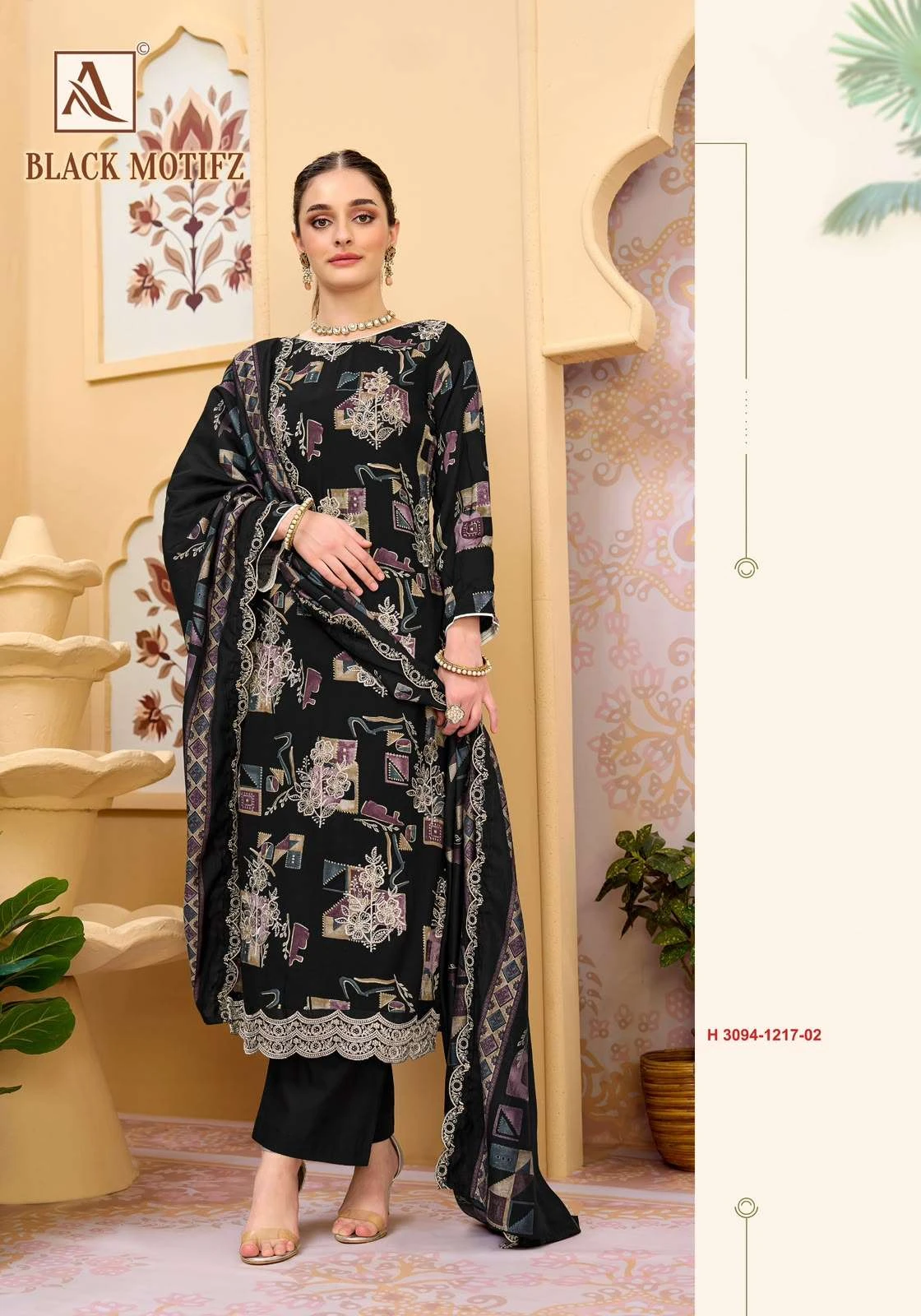 Alok Suits Black Motifz 3