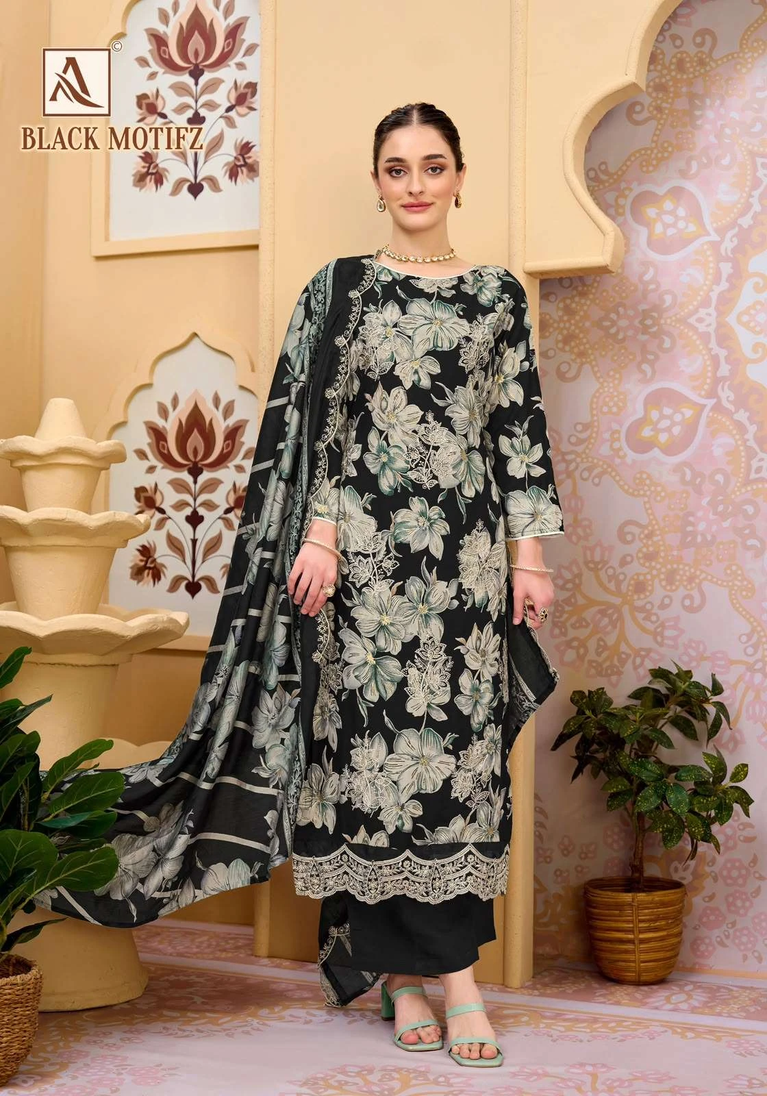 Alok Suits Black Motifz 5