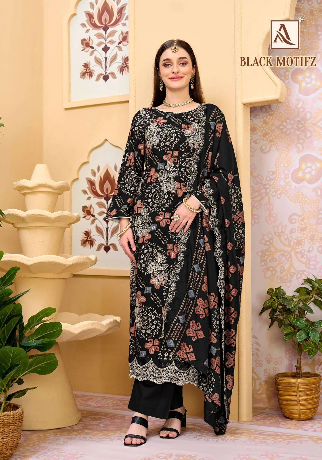 Alok Suits Black Motifz 7