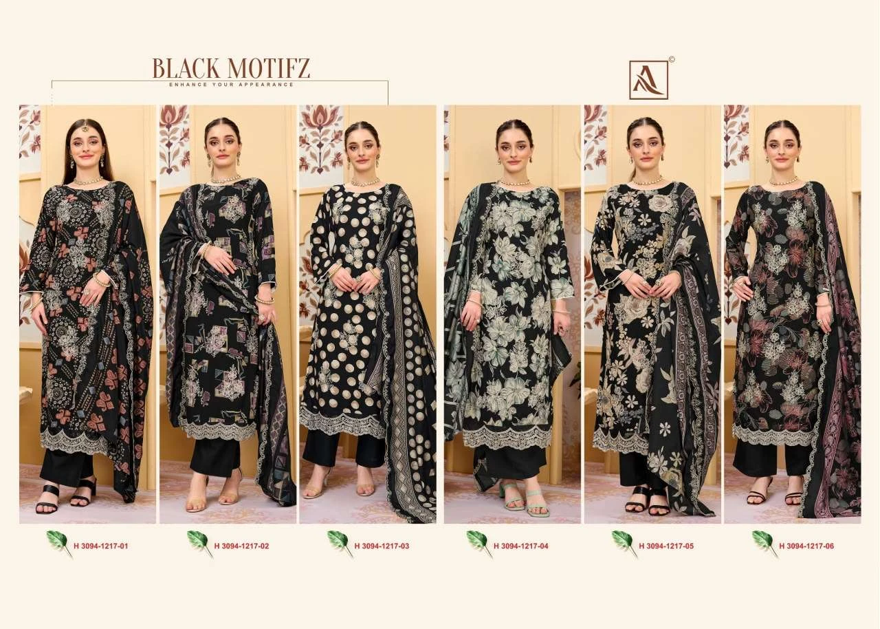 Alok Suits Black Motifz 8