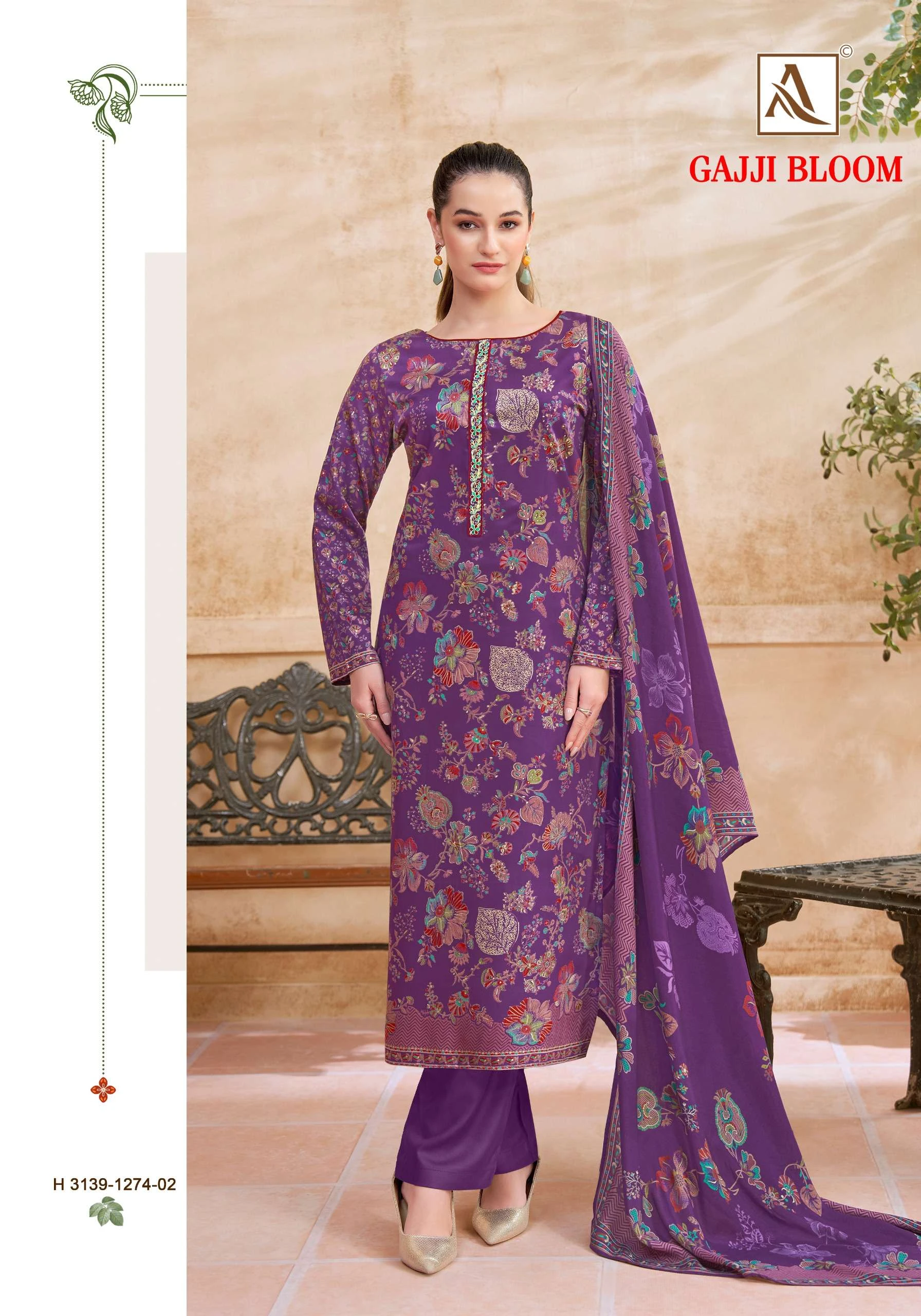 Alok Suits Gajji Bloom 2