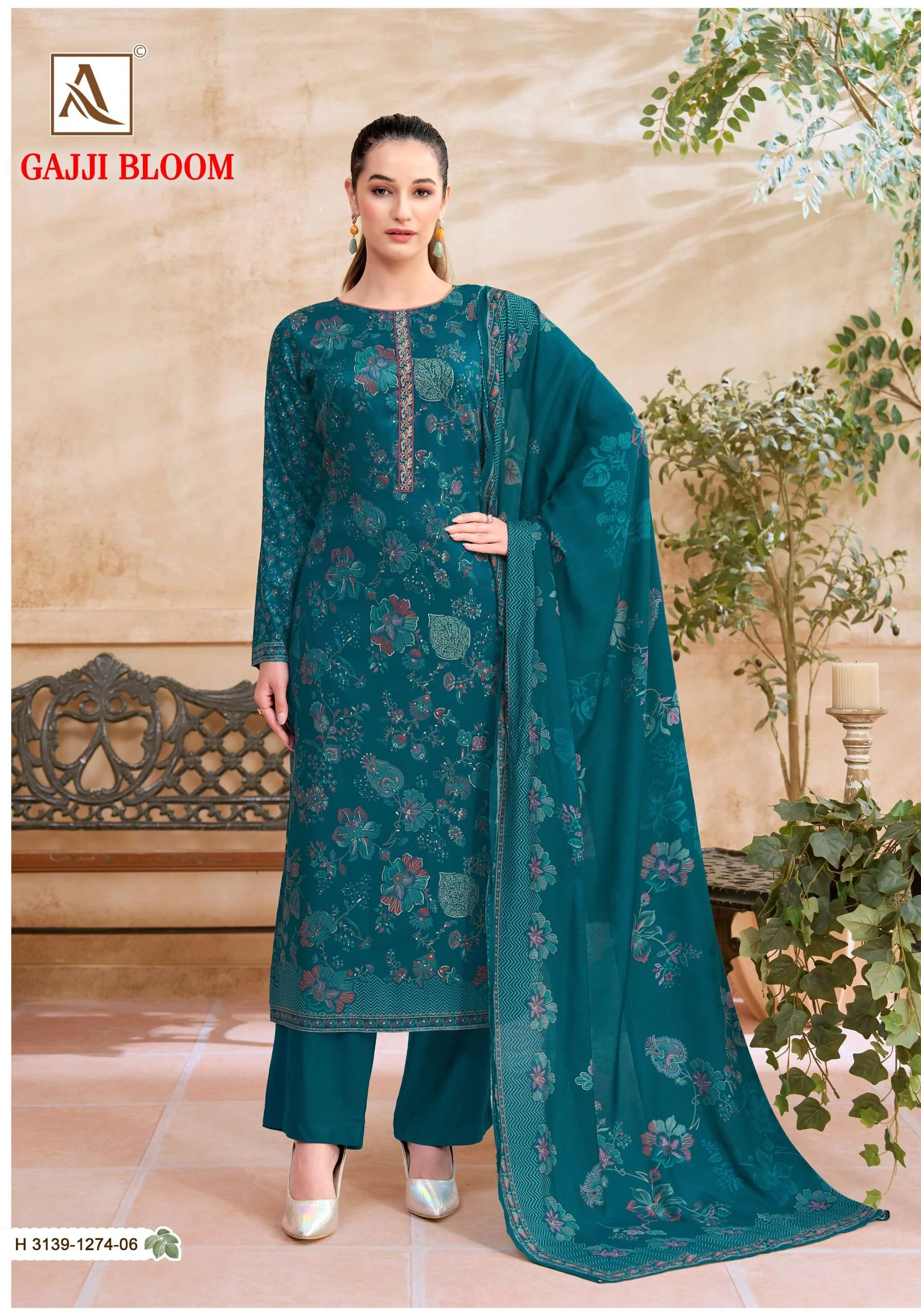 Alok Suits Gajji Bloom 6