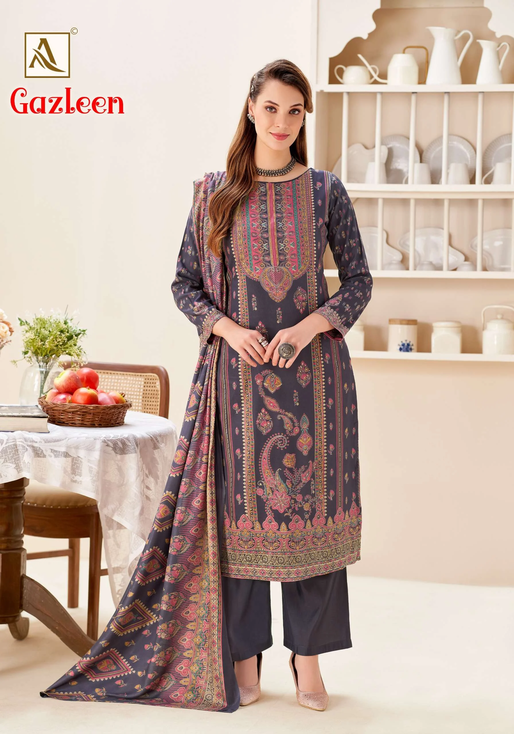 Alok Suits Gazleen 6