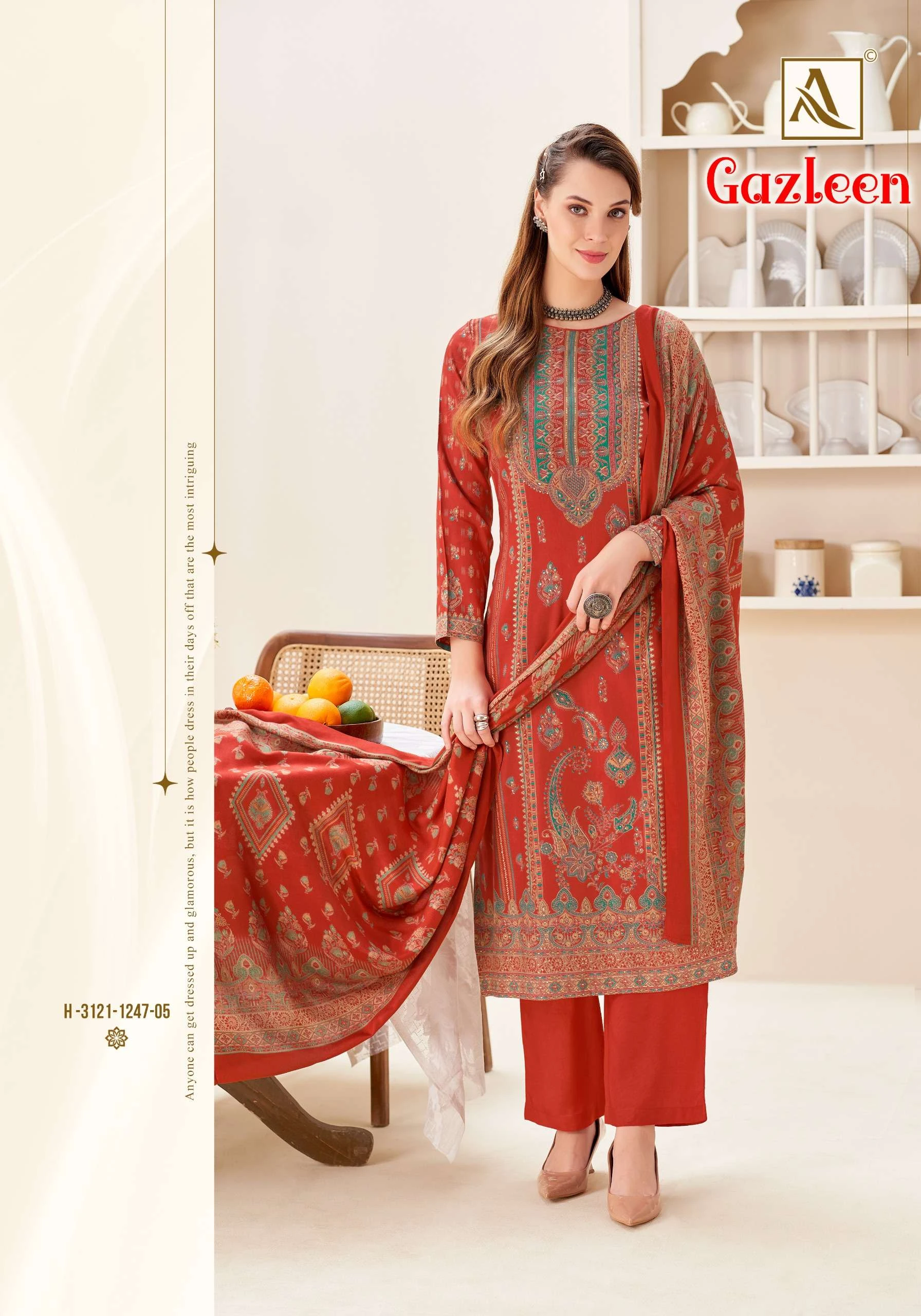 Alok Suits Gazleen 7