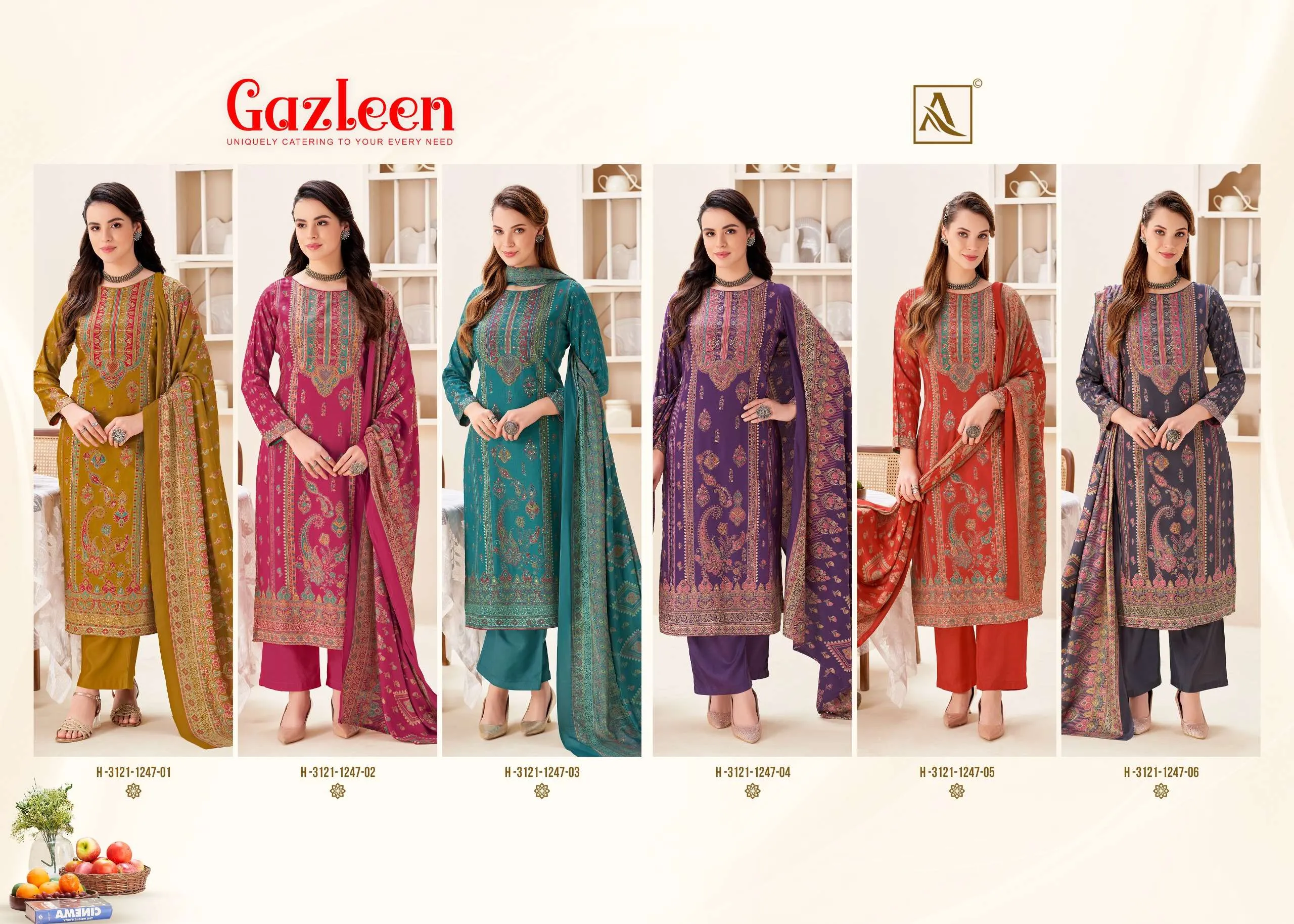 Alok Suits Gazleen 8