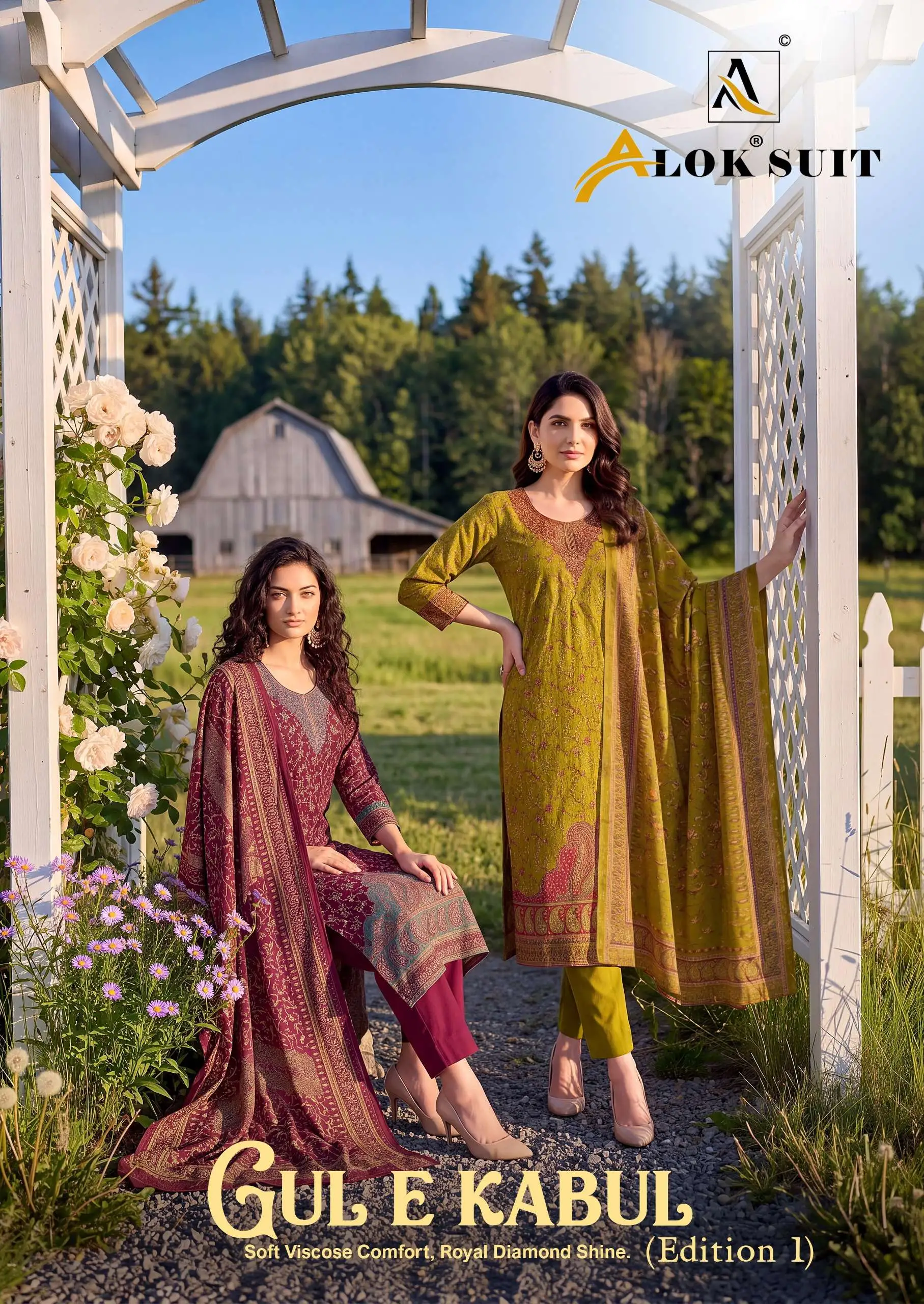 Alok Suits Gul E Kabul Vol 1 1