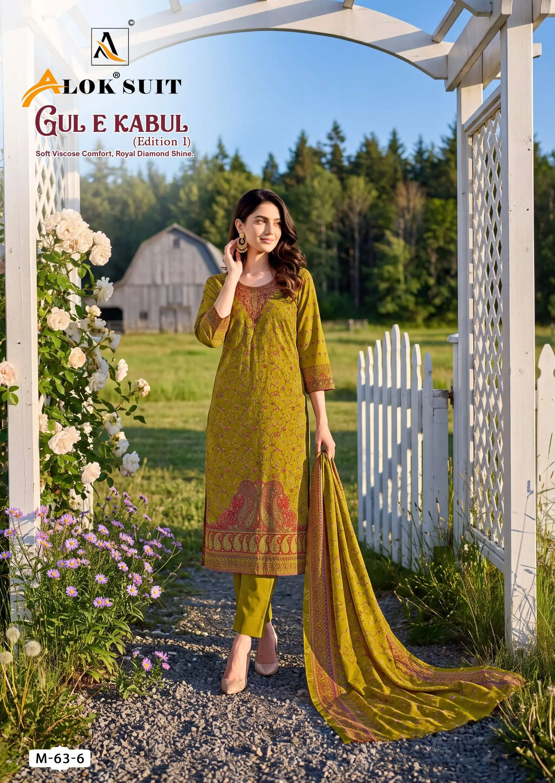 Alok Suits Gul E Kabul Vol 1 6