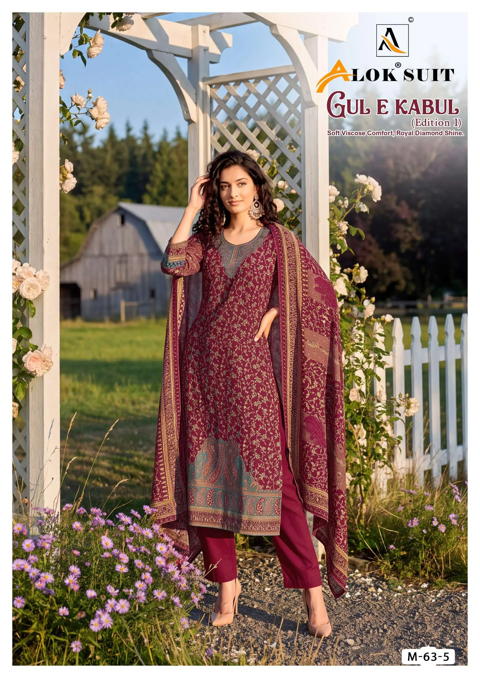 Alok Suits Gul E Kabul Vol 1 7