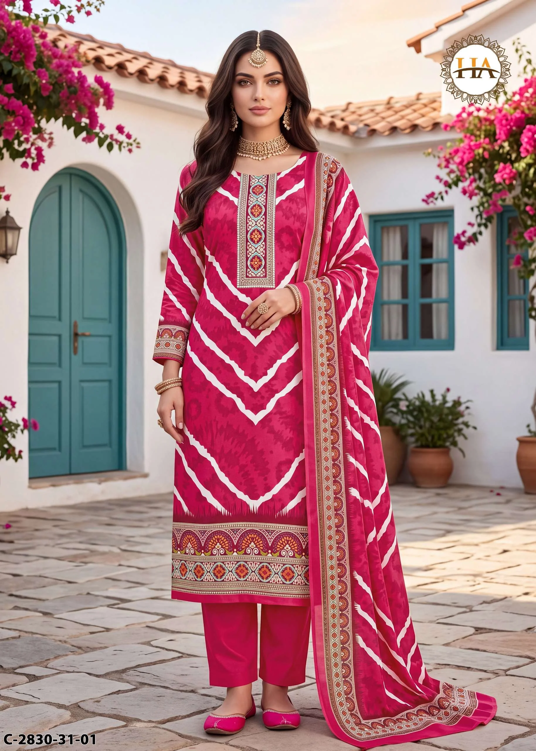 Alok Suits Gulriza 2