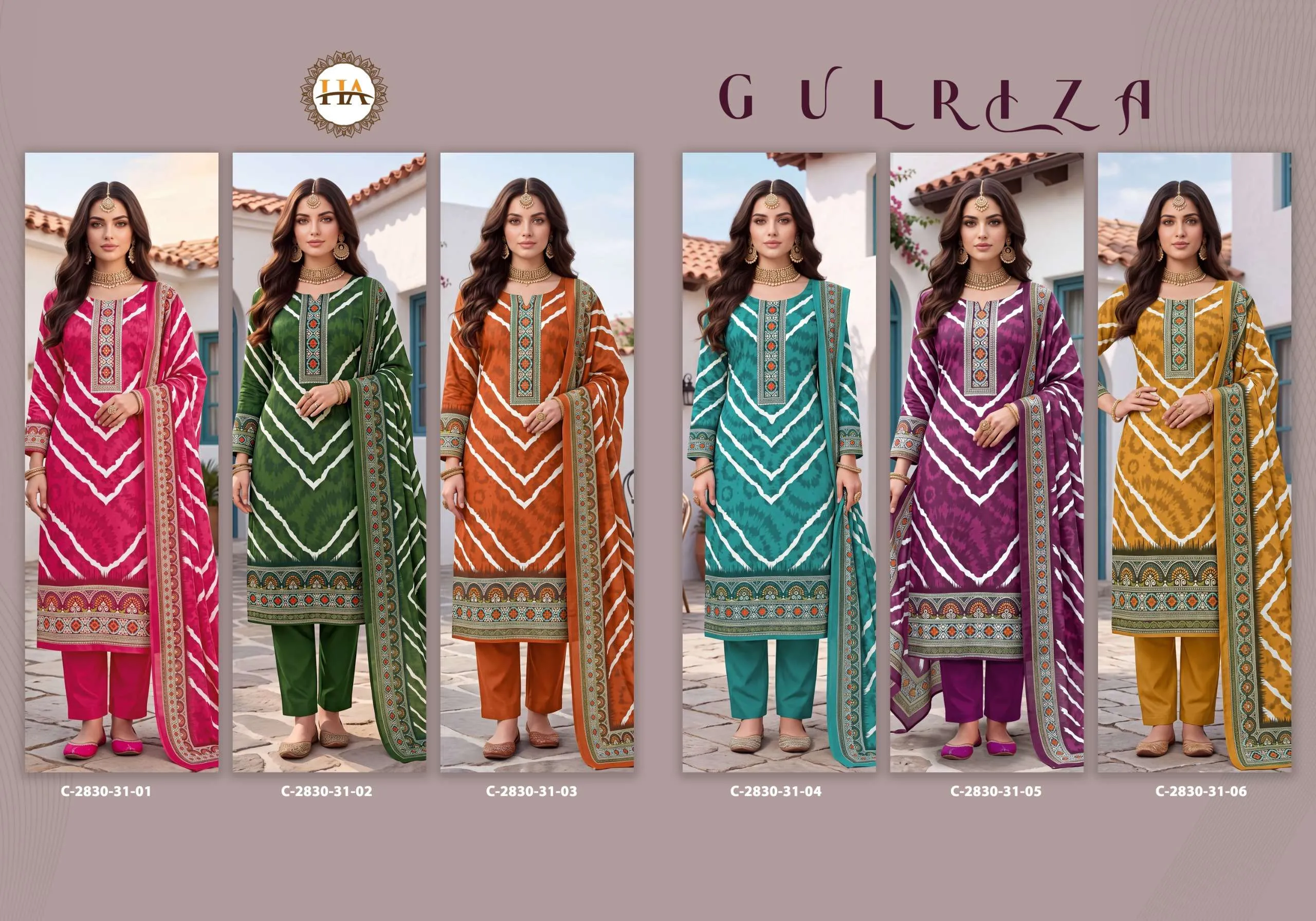 Alok Suits Gulriza 8