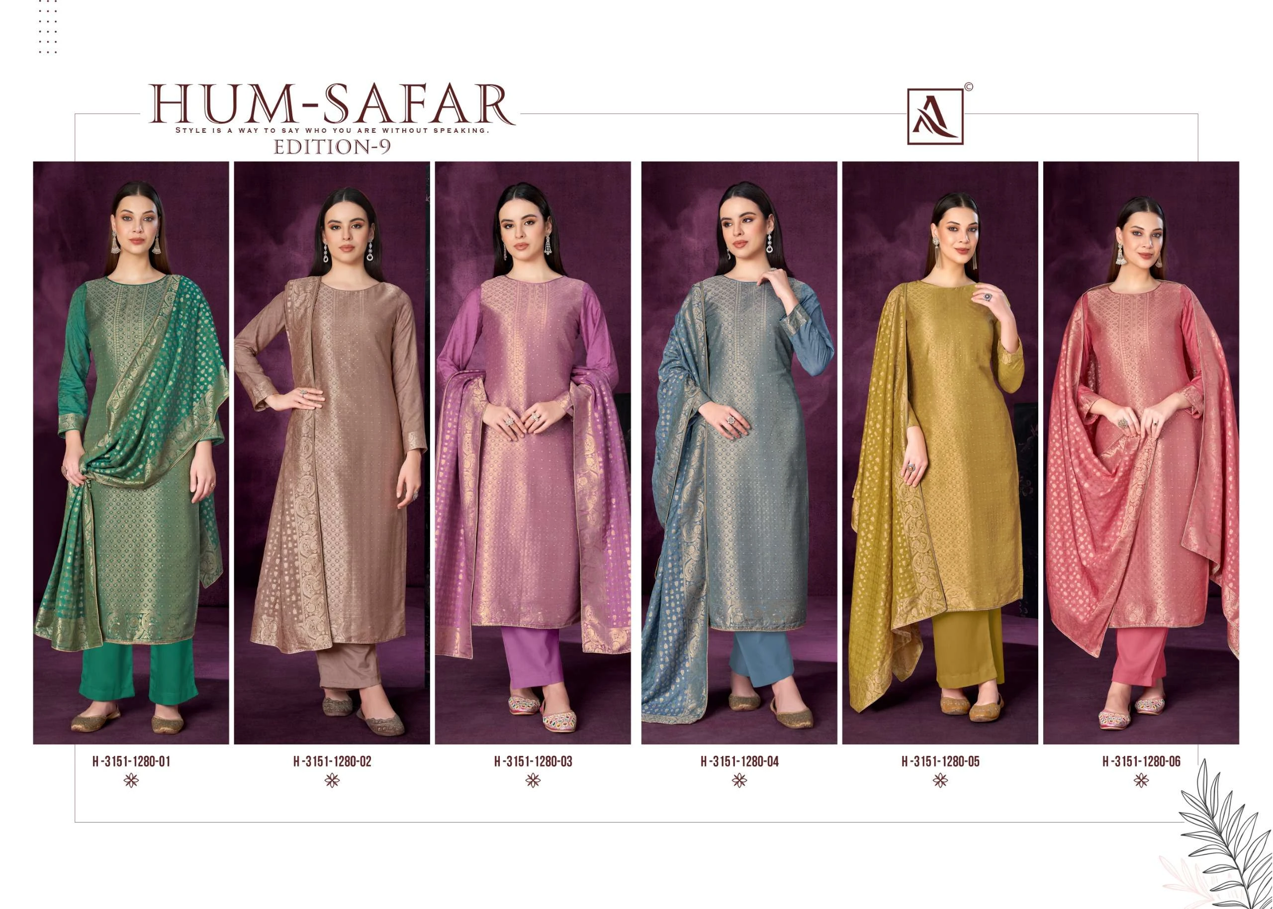 Alok Suits Hum Safar Edition 9 8