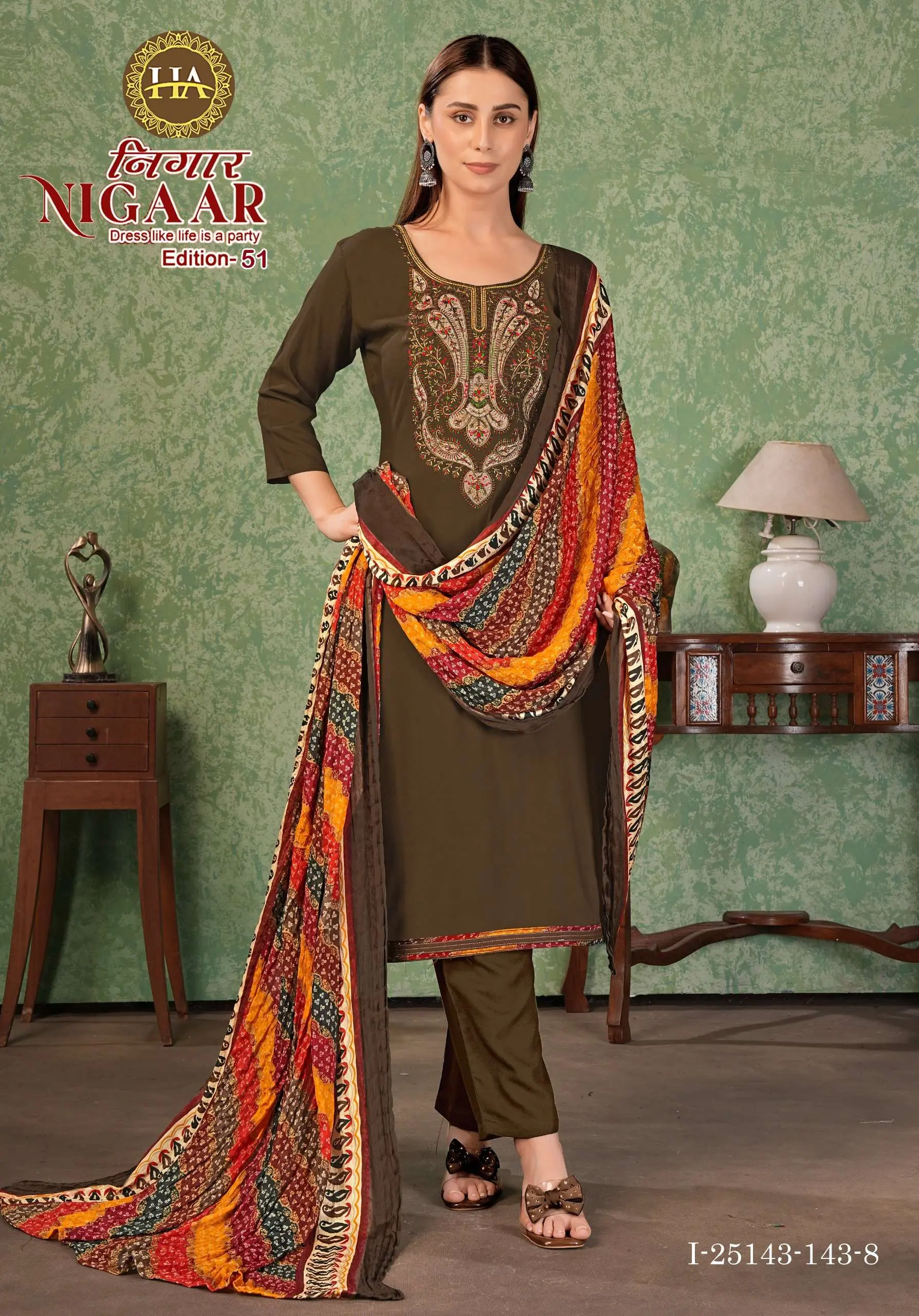 Alok Suits Nigaar Vol 51 9