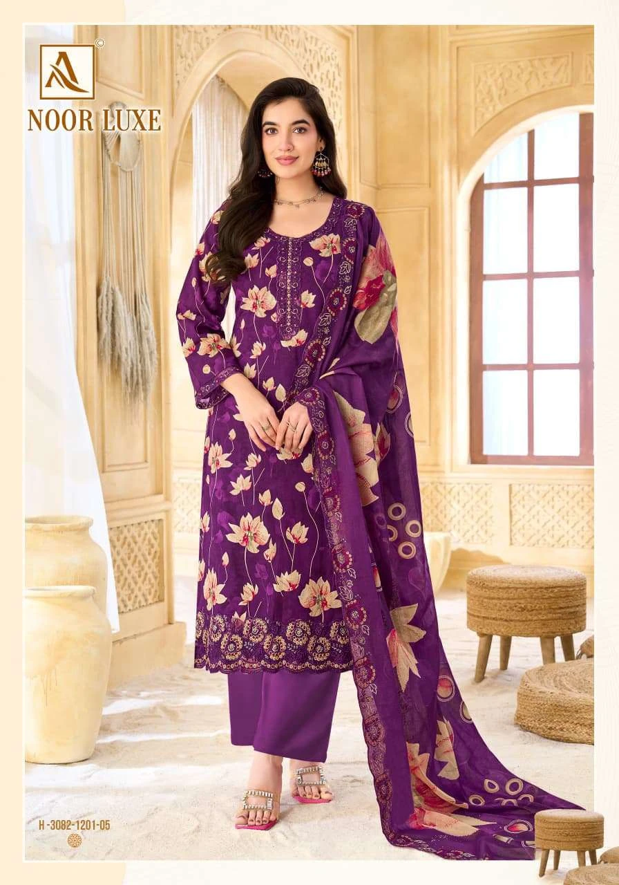 Alok Suits Noor Luxe 7