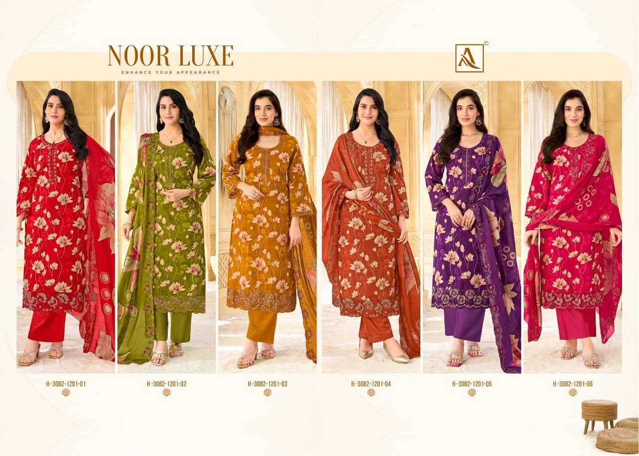 Alok Suits Noor Luxe 8