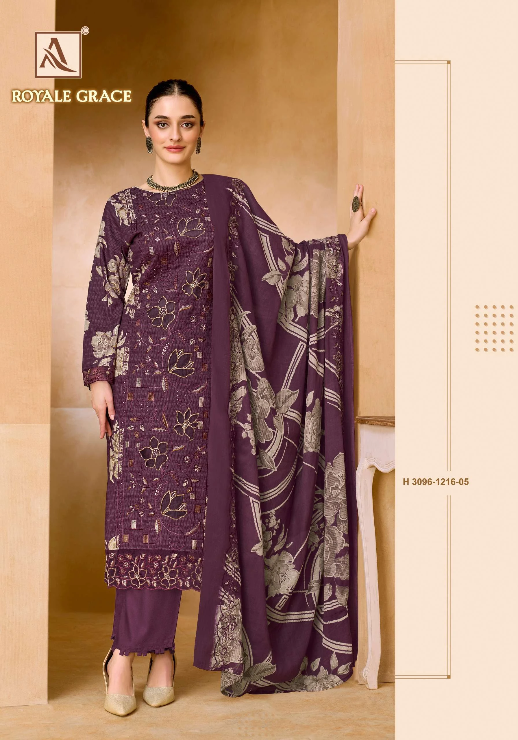Alok Suits Royale Grace 6