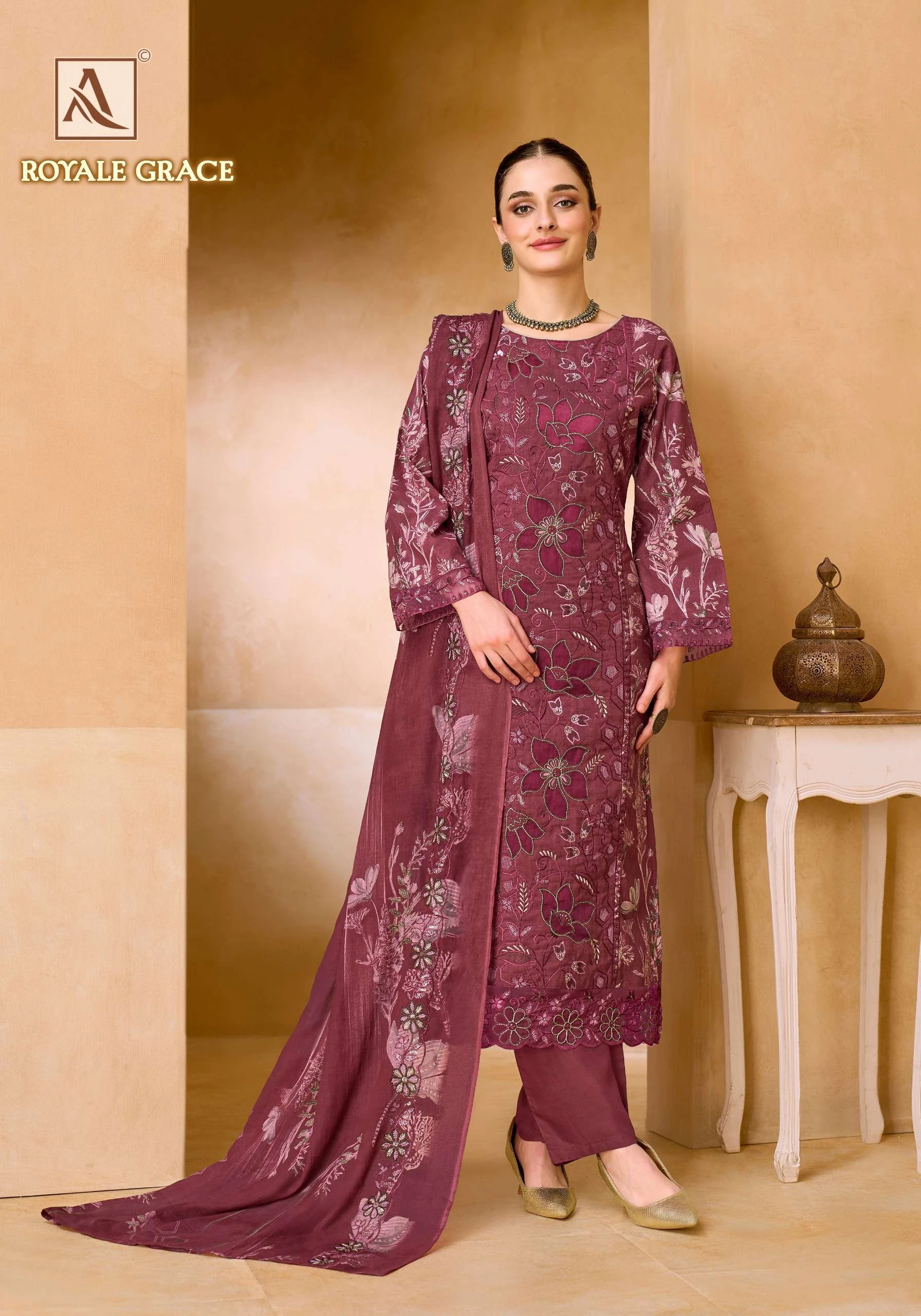 Alok Suits Royale Grace 7