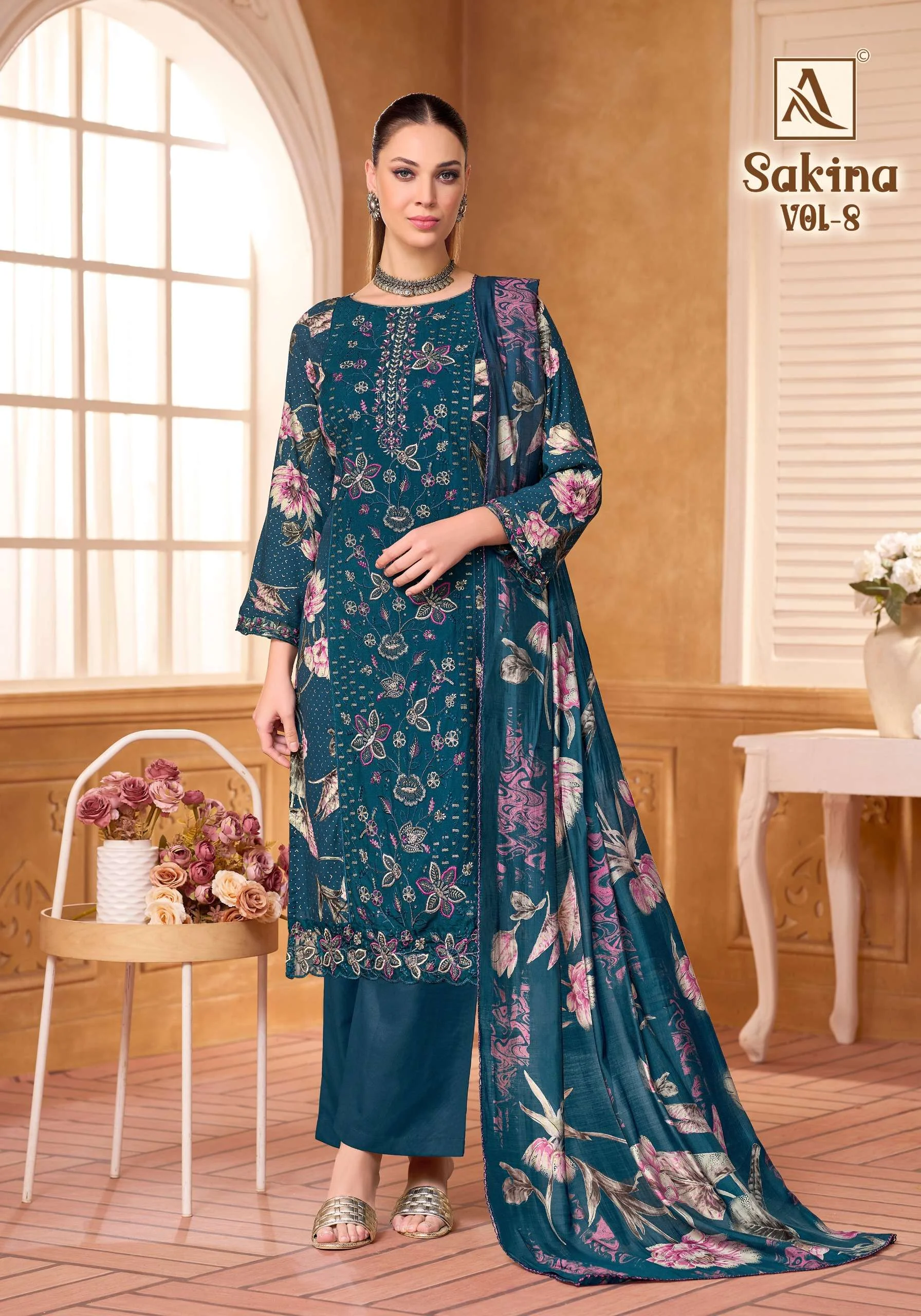 Alok Suits Sakina Vol 8 2