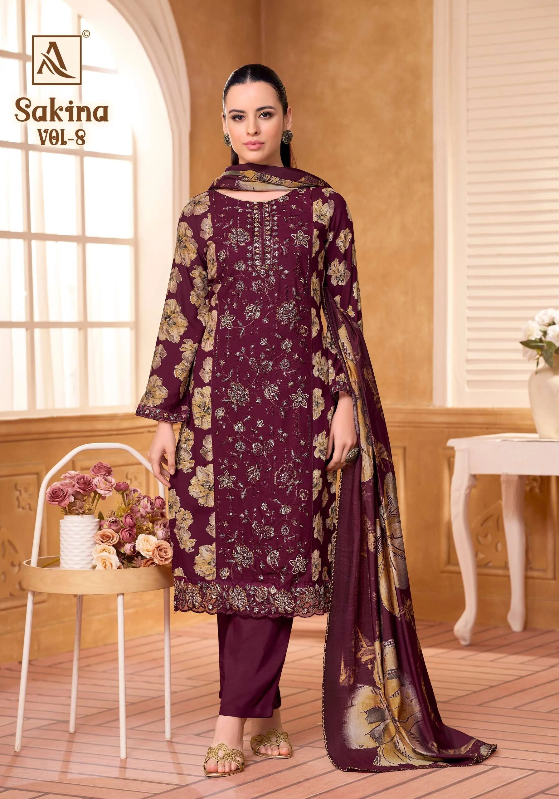 Alok Suits Sakina Vol 8 4