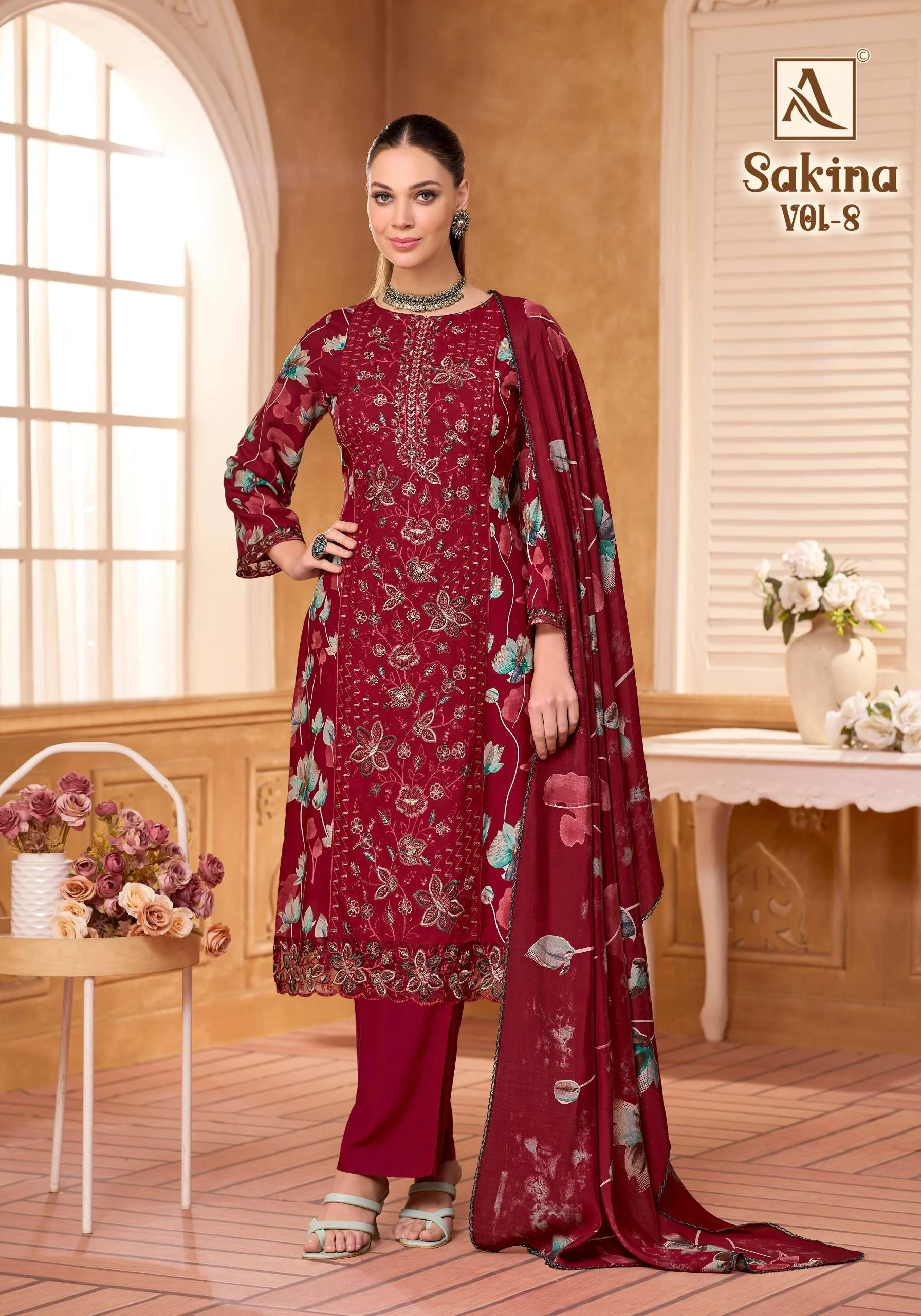 Alok Suits Sakina Vol 8 5