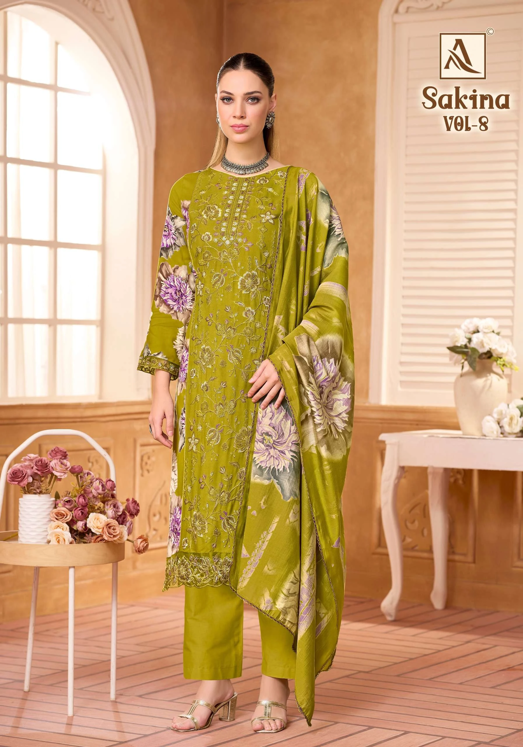 Alok Suits Sakina Vol 8 6