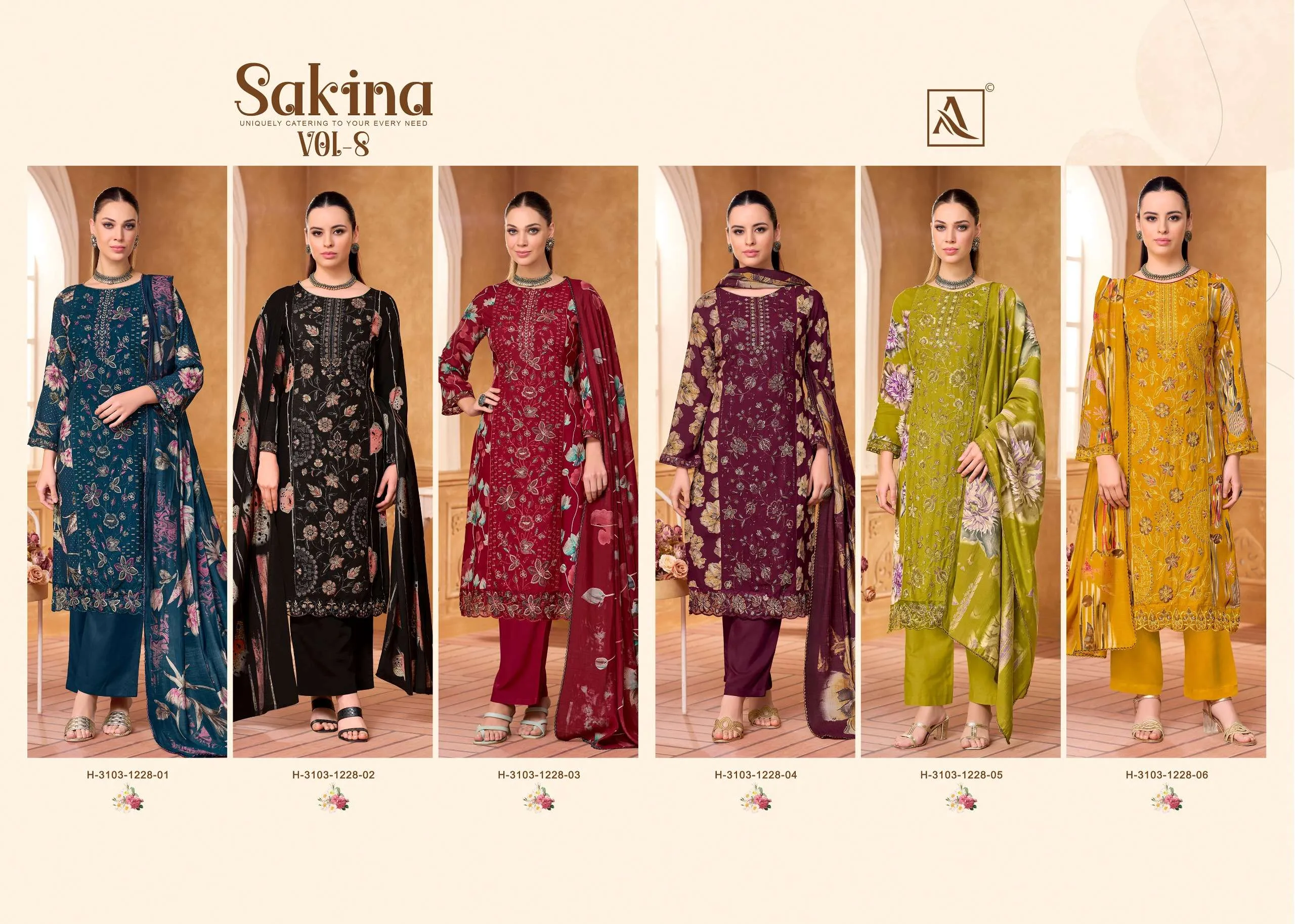 Alok Suits Sakina Vol 8 8