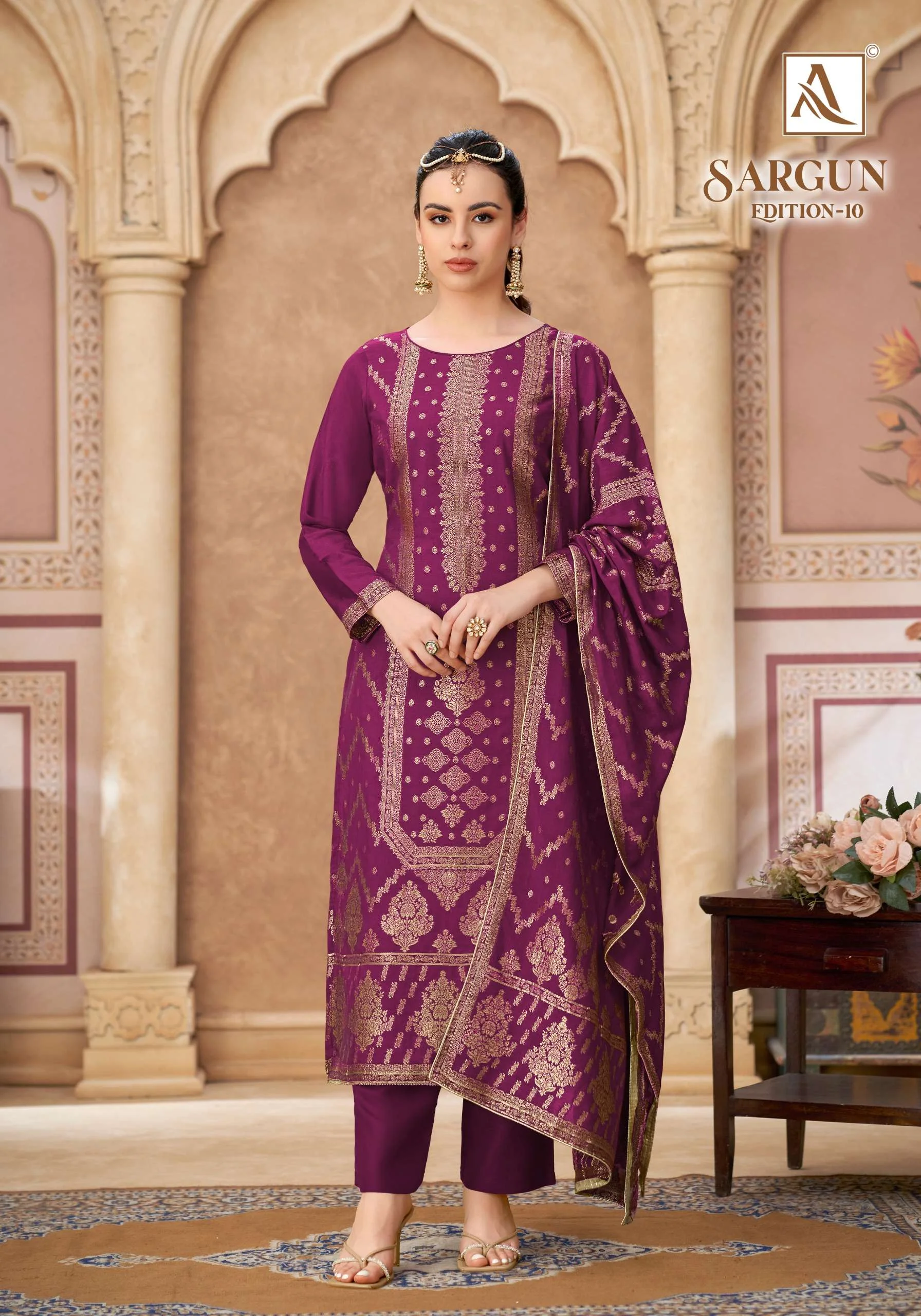 Alok Suits Sargun Vol 10 2