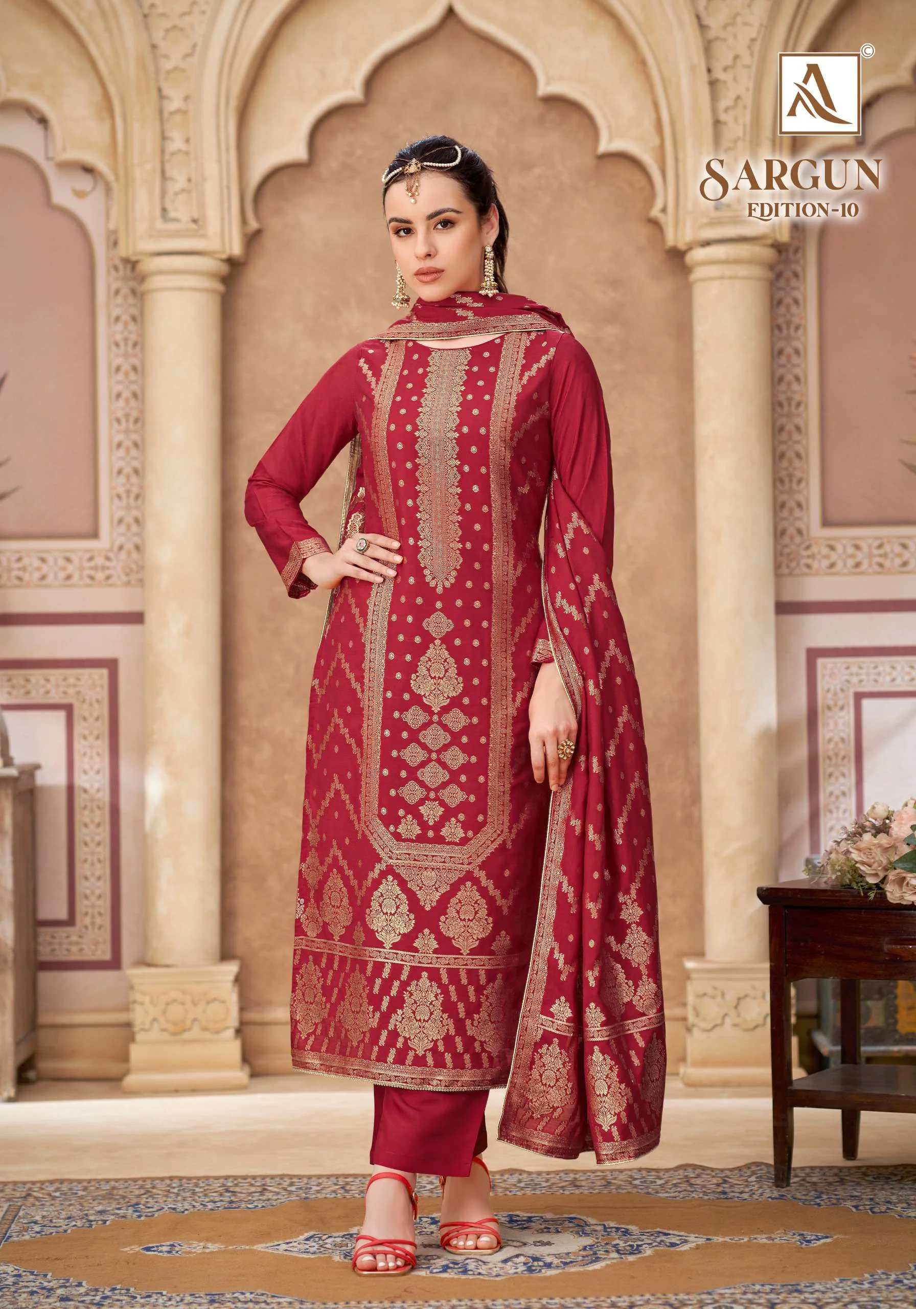 Alok Suits Sargun Vol 10 3