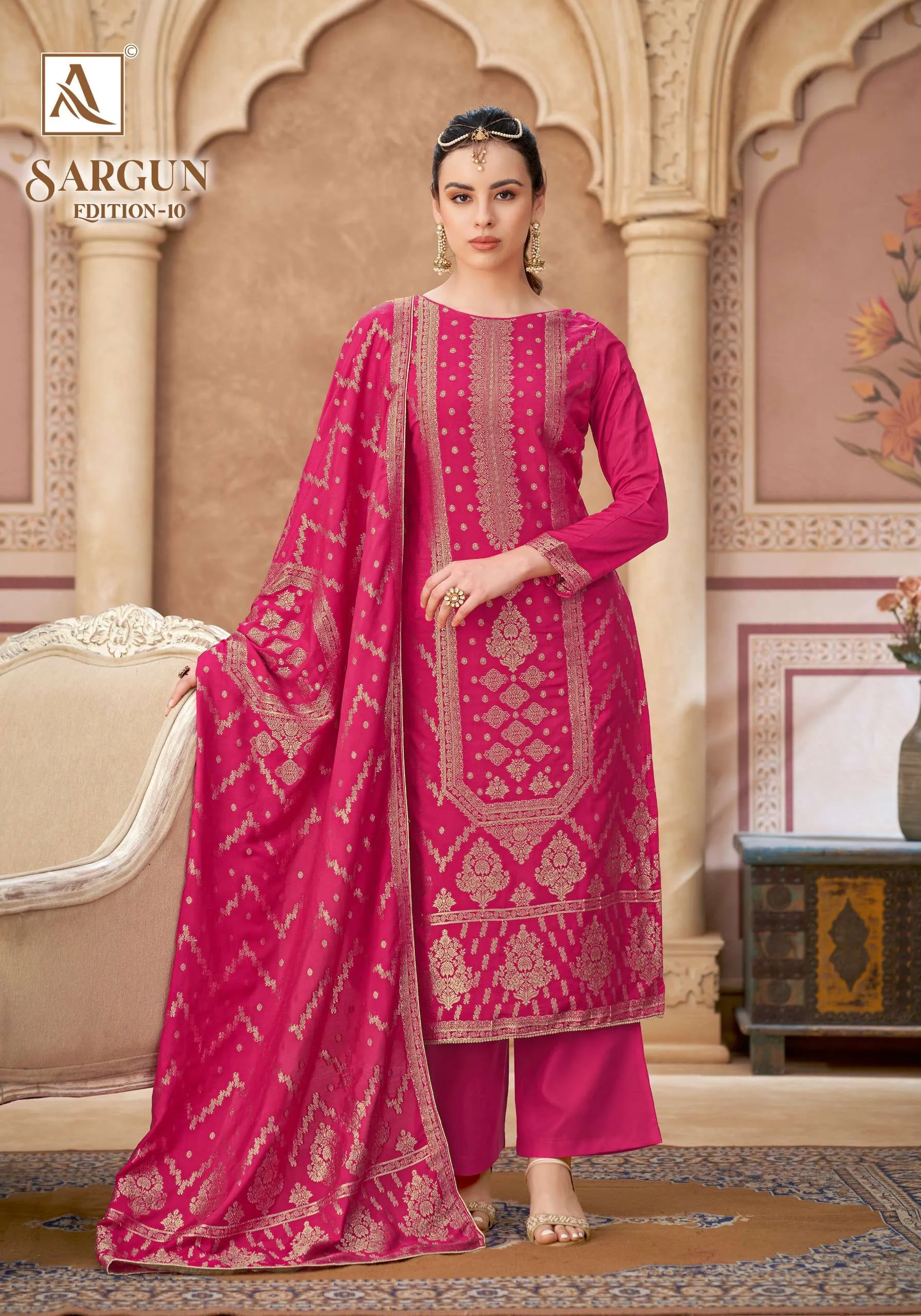Alok Suits Sargun Vol 10 5