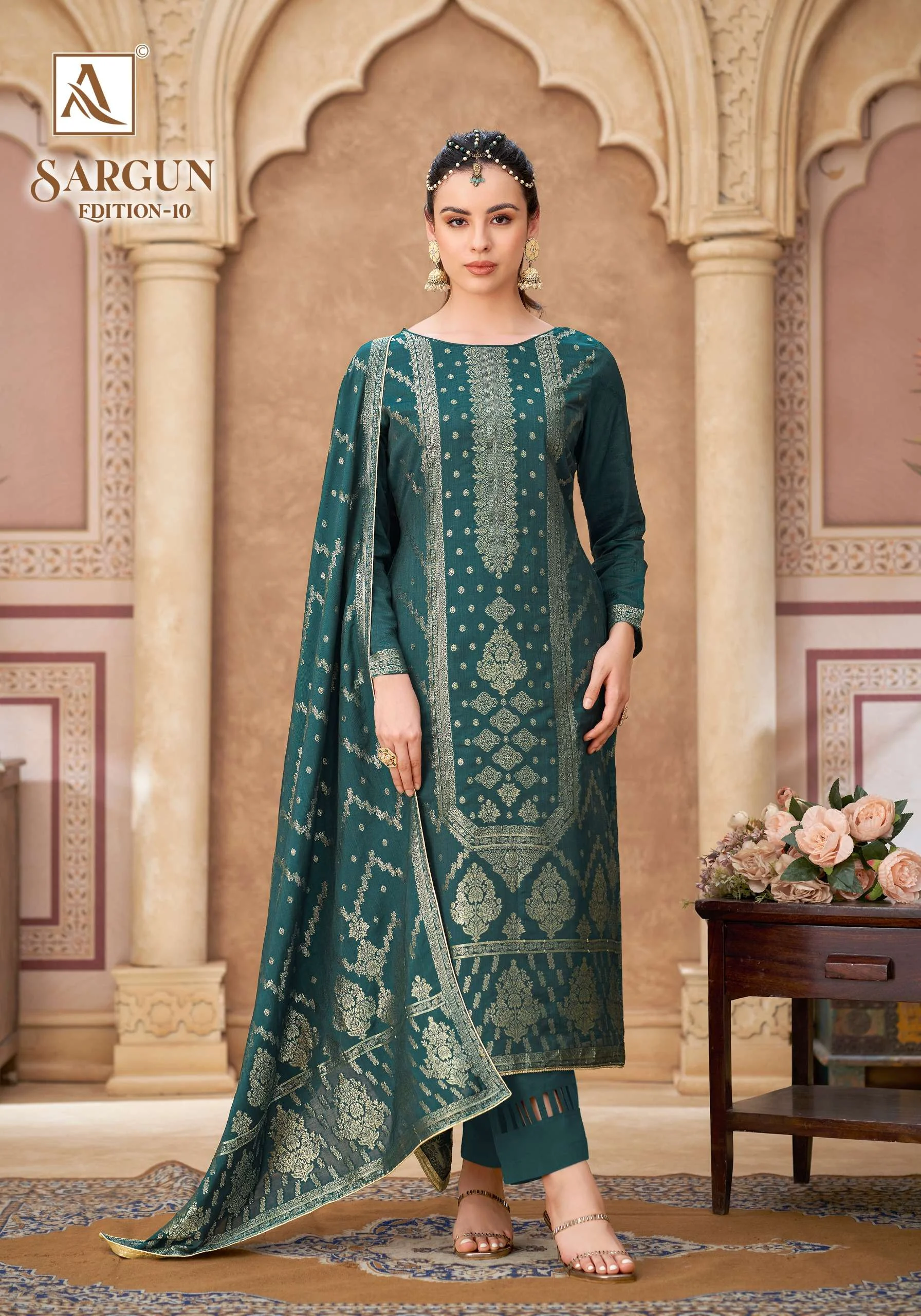 Alok Suits Sargun Vol 10 6