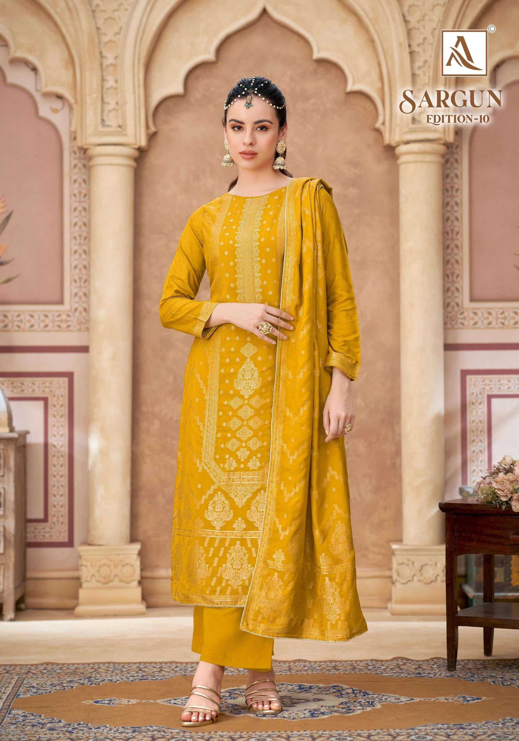 Alok Suits Sargun Vol 10 7