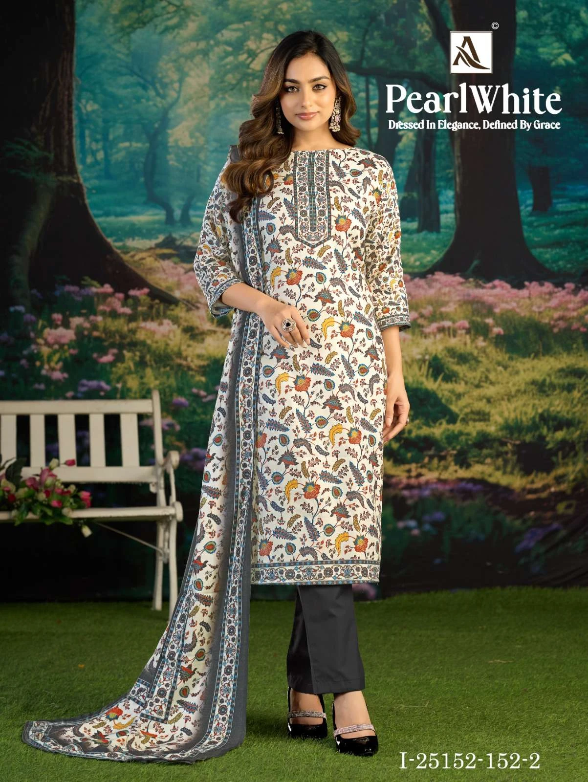 Alok Suits White Pearl 3