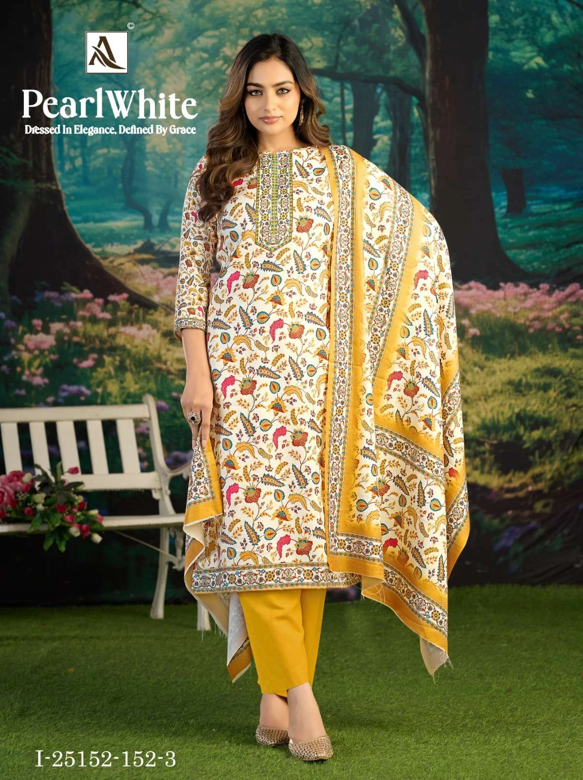 Alok Suits White Pearl 5