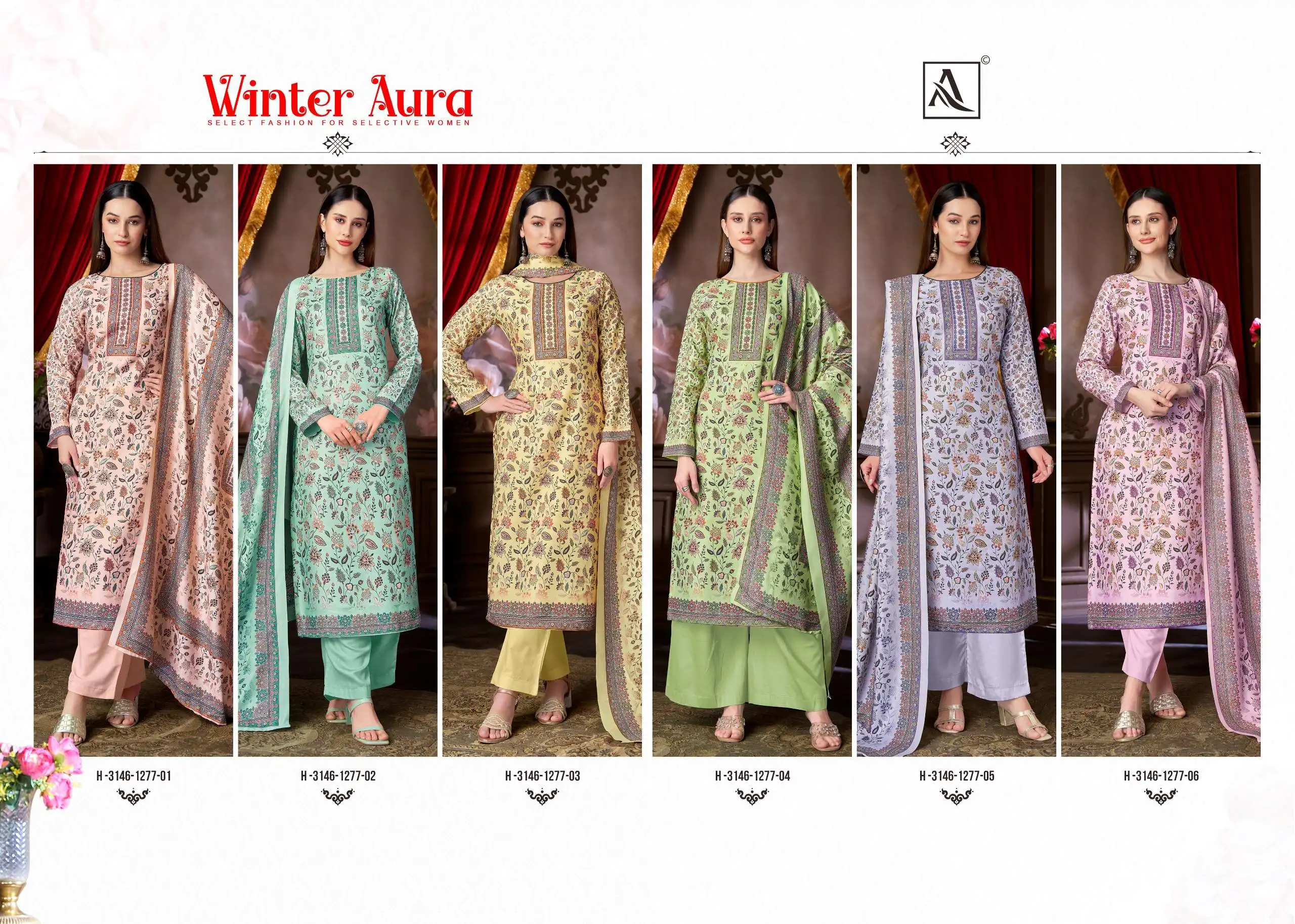 Alok Suits Winter Aura 7