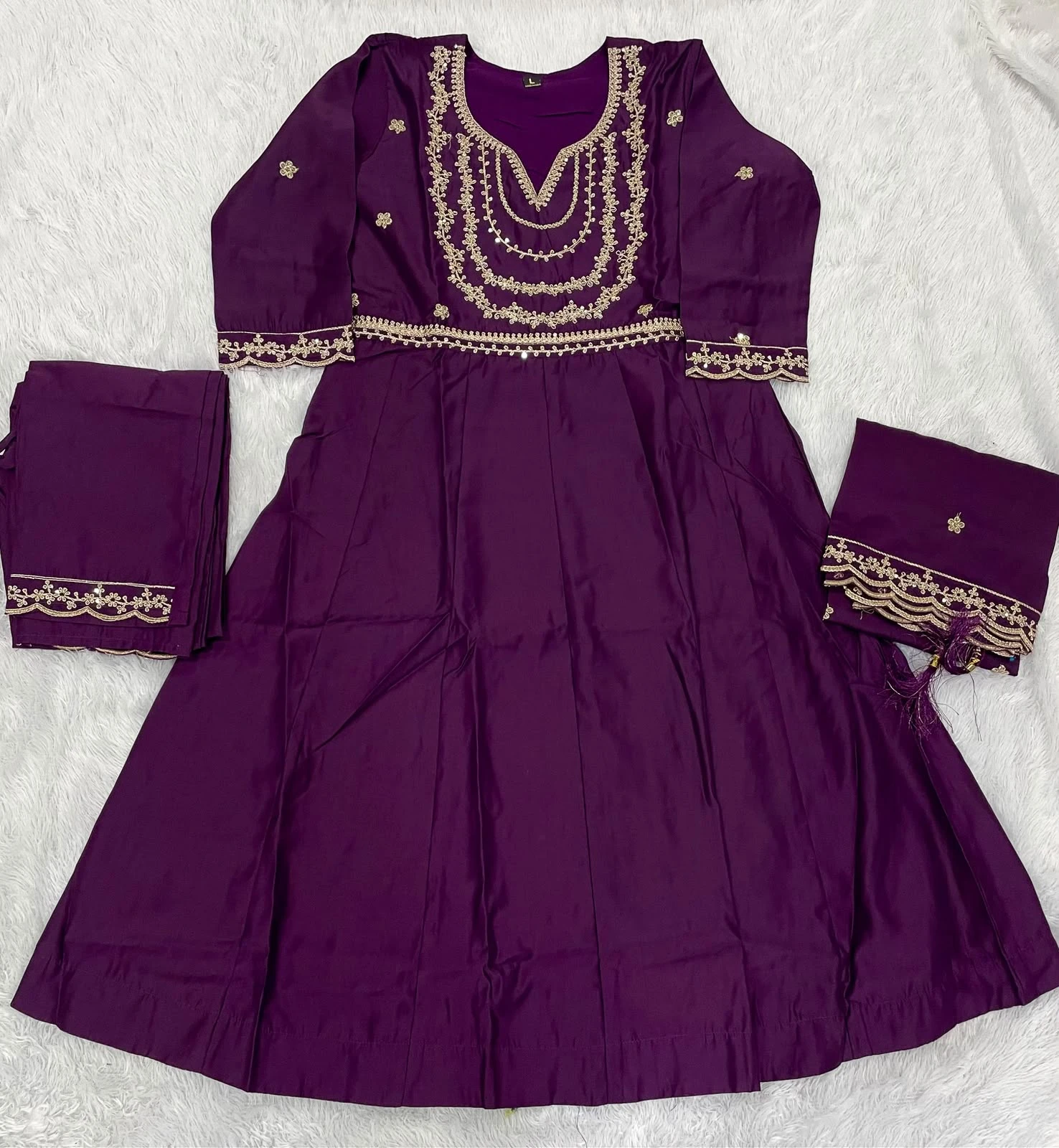 Anaya Roman Silk Anarkali Suit Collection 8