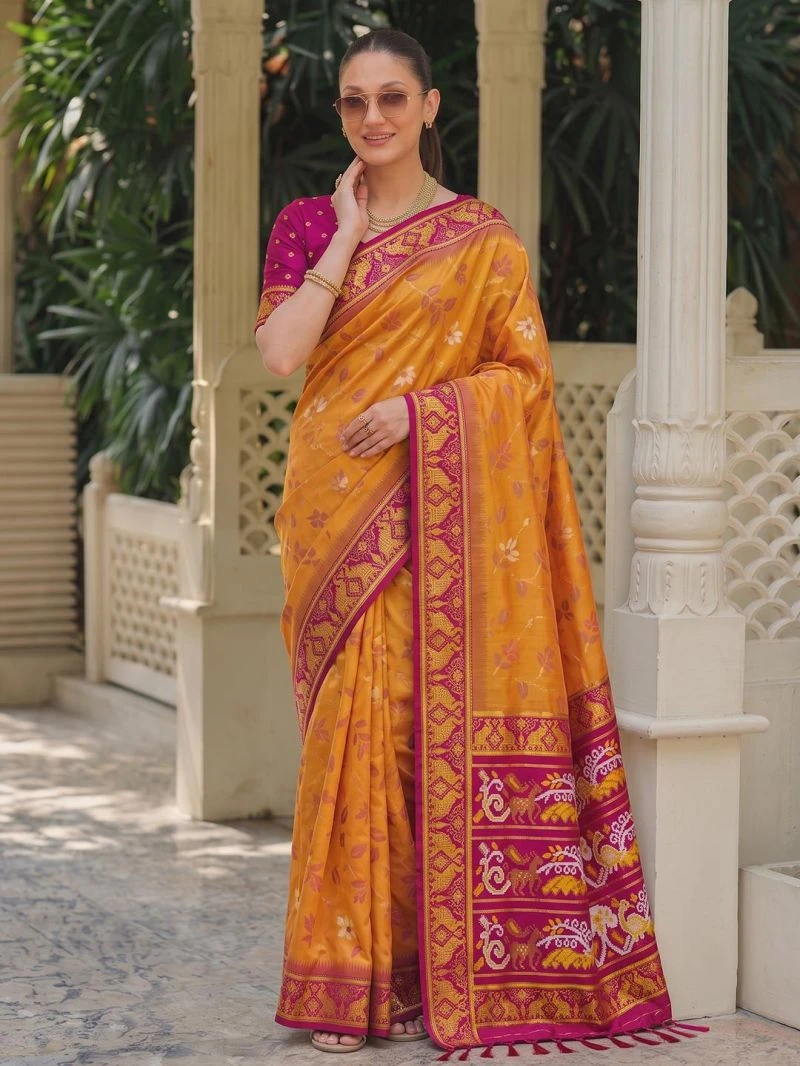 Ast Zamkudi Vol 1 Soft Silk Zari Weaving Festival Saree Collection 3