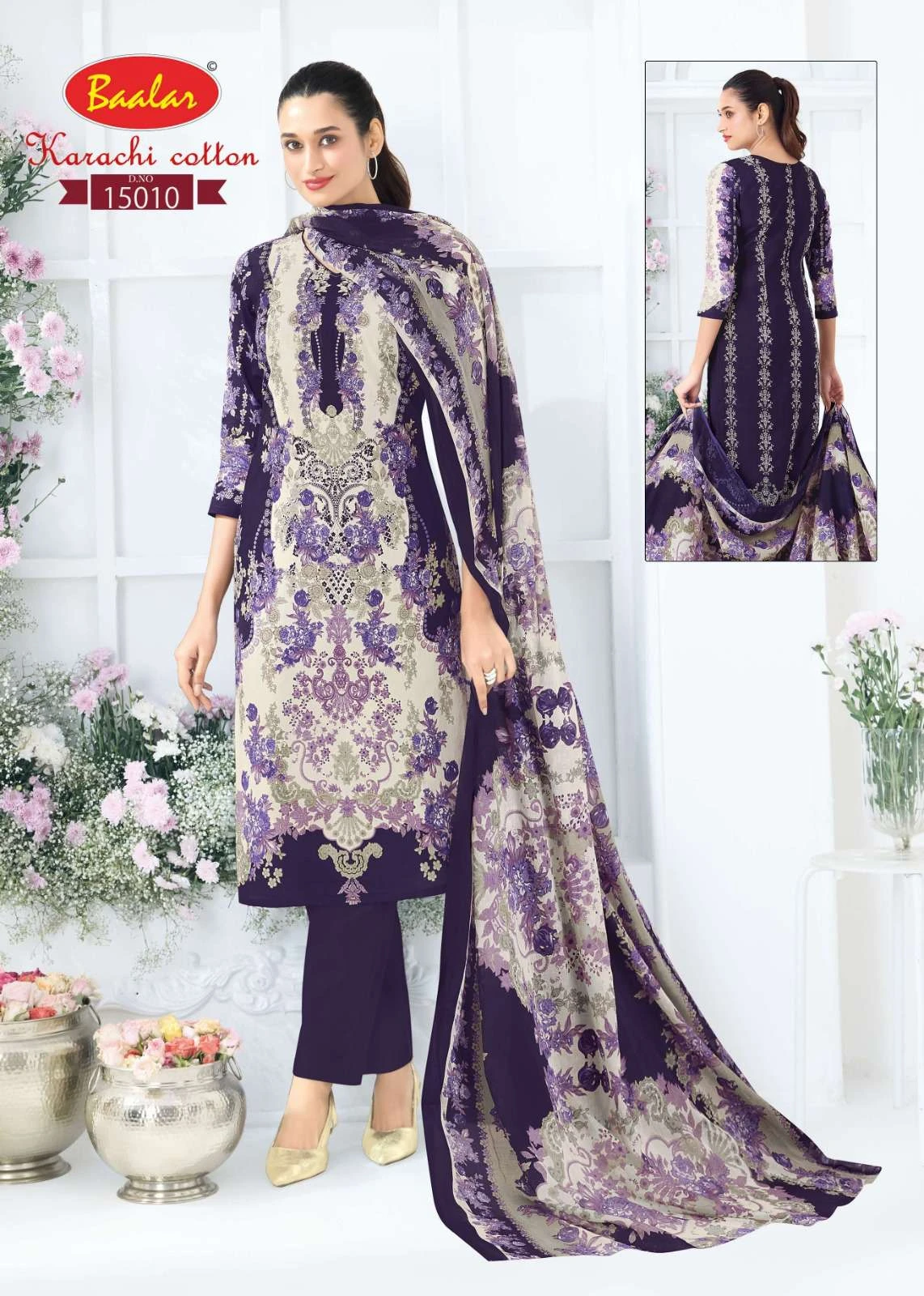 Baalar Karachi Cotton Vol 15 13