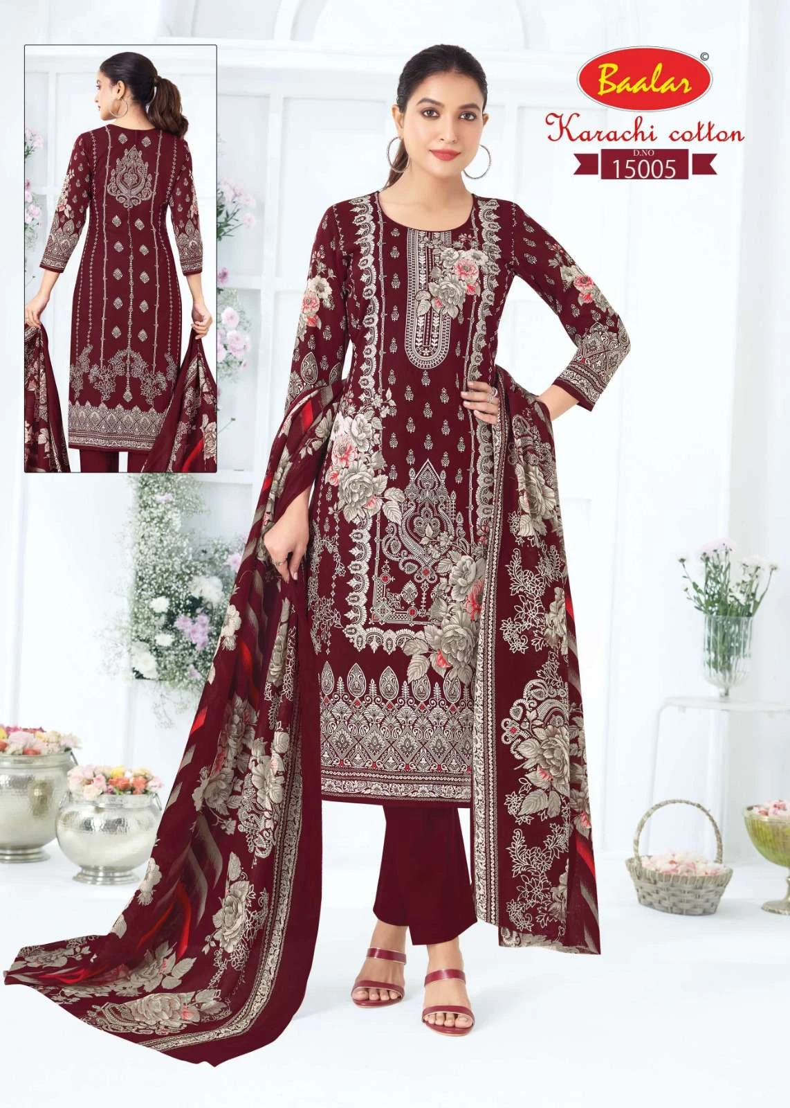Baalar Karachi Cotton Vol 15 8