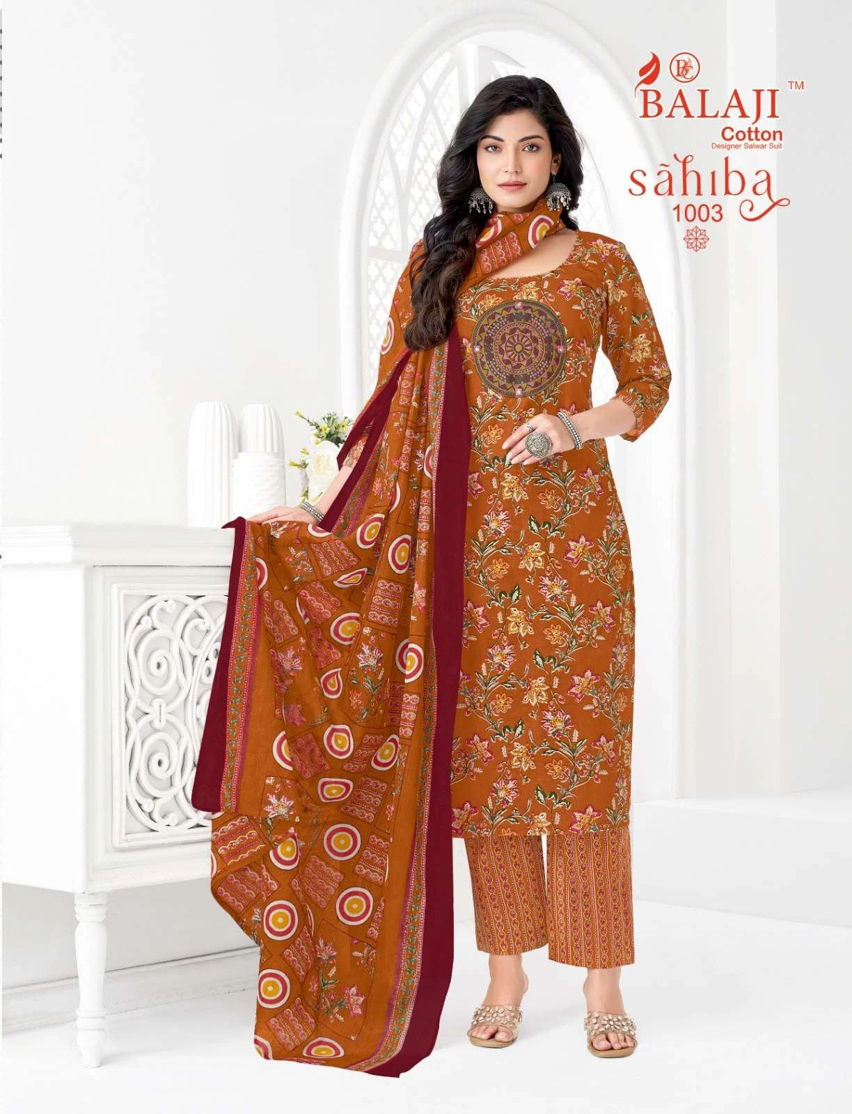 Balaji Cotton Sahiba Vol 1 Ready Made Collection - Readymade Dress 4