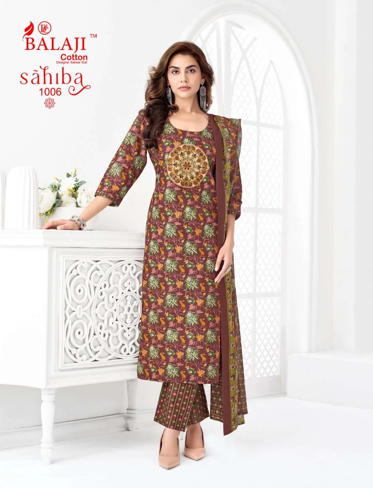 Balaji Cotton Sahiba Vol 1 Ready Made Collection - Readymade Dress 5