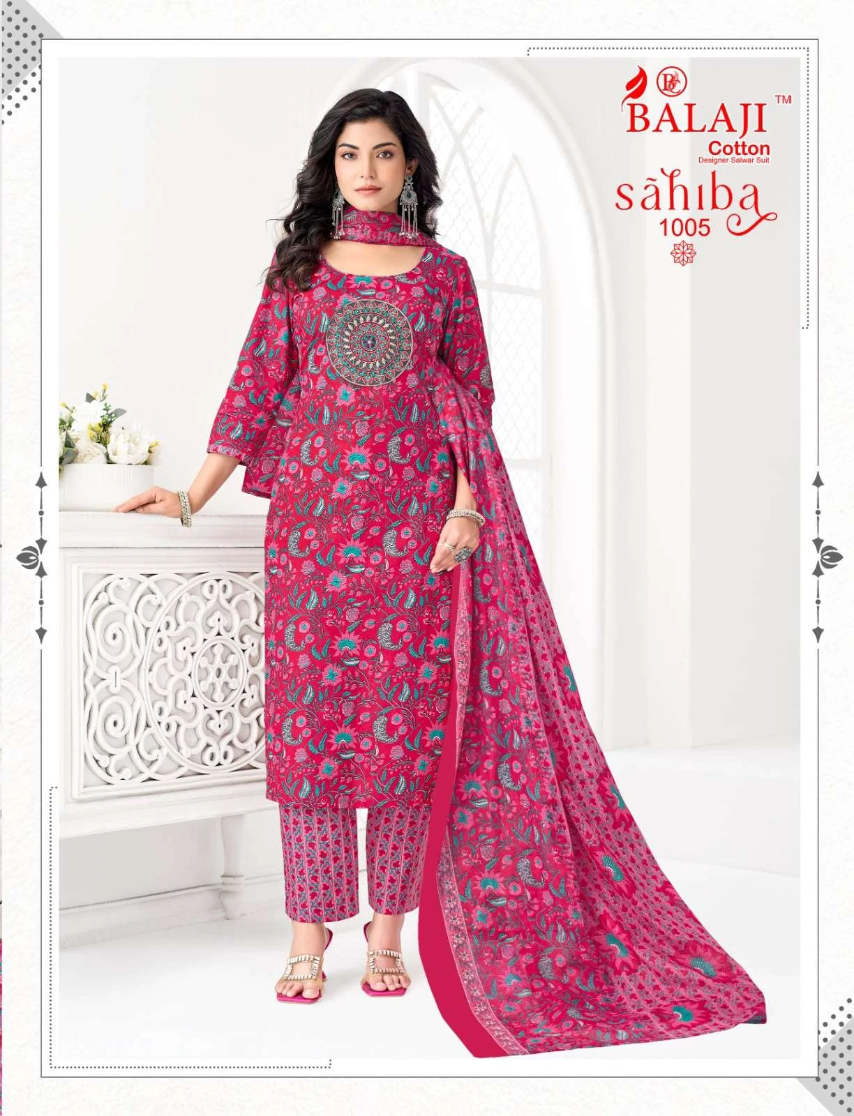 Balaji Cotton Sahiba Vol 1 Ready Made Collection - Readymade Dress 6
