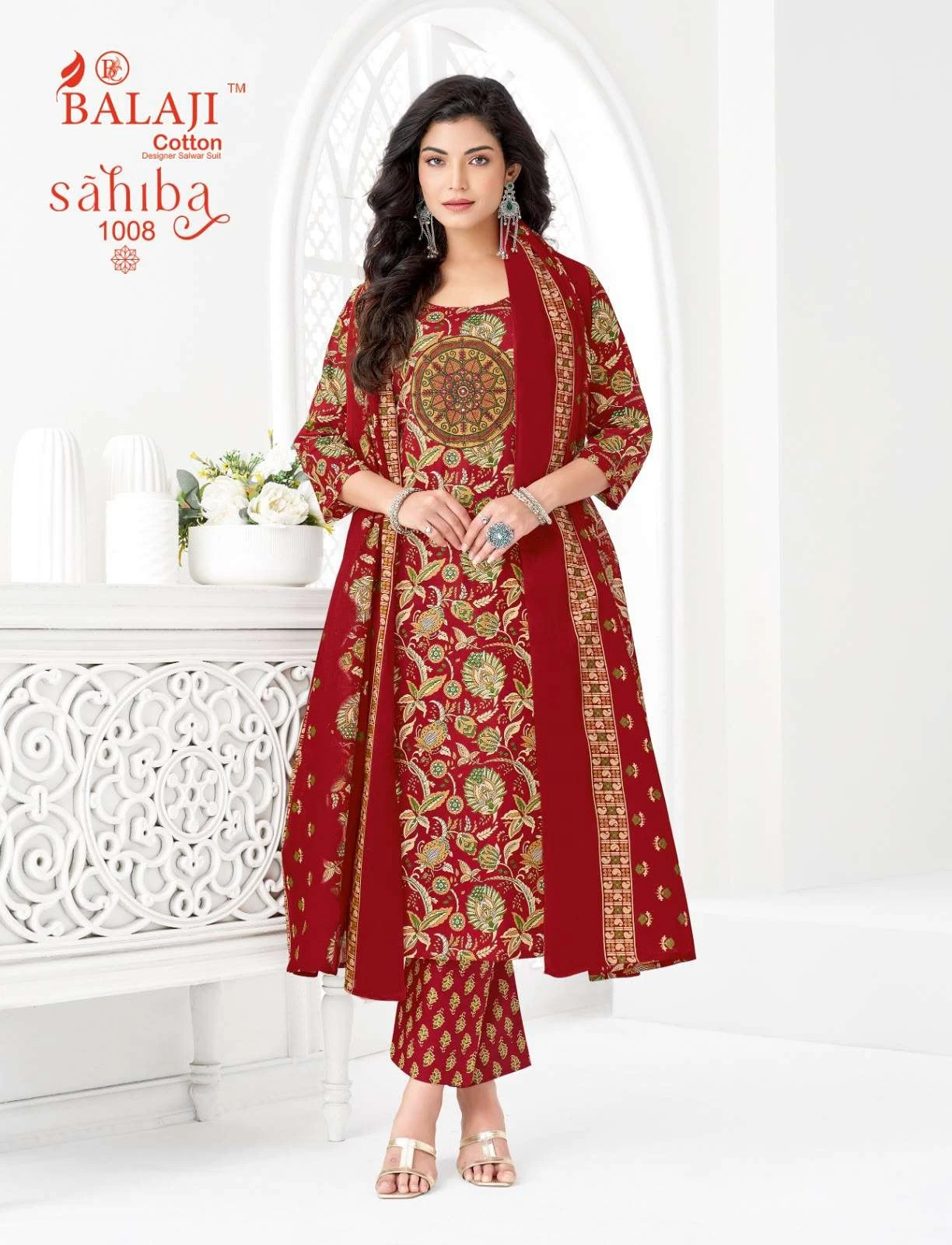 Balaji Cotton Sahiba Vol 1 Ready Made Collection - Readymade Dress 8