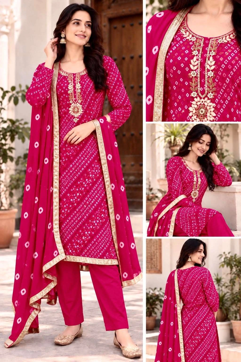 Bandhej Collection - Readymade Dress 2