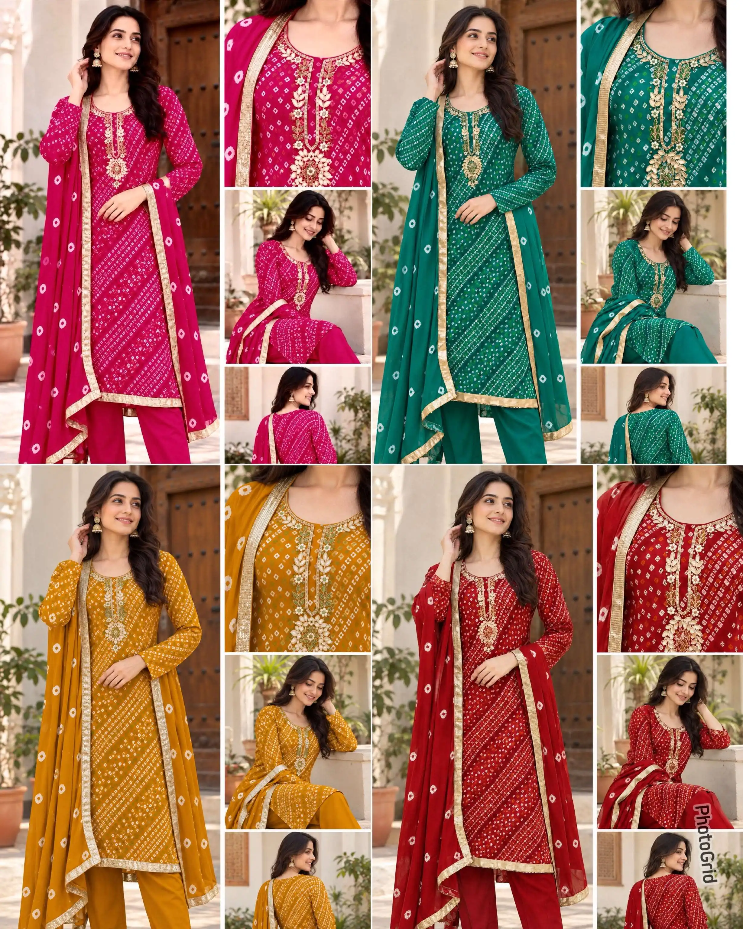 Bandhej Collection - Readymade Dress 3