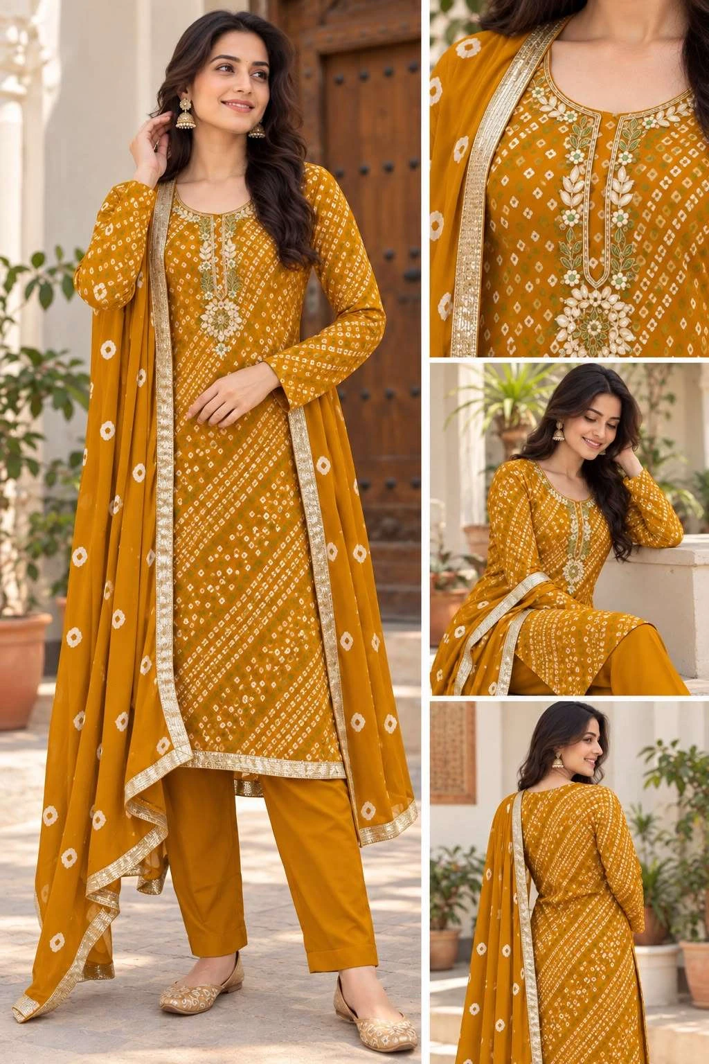 Bandhej Collection - Readymade Dress 8