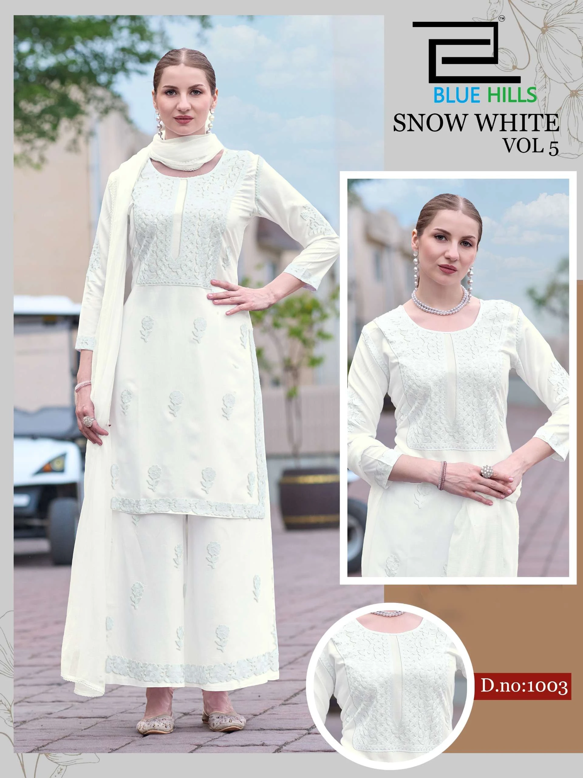 Blue Hills Snow White Vol 5 - Readymade Dress 3