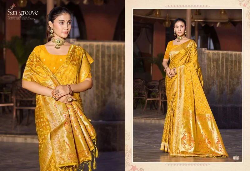 Bunawat Bandhani Silk Soft Silk Zari Weaving Saree Collection 4