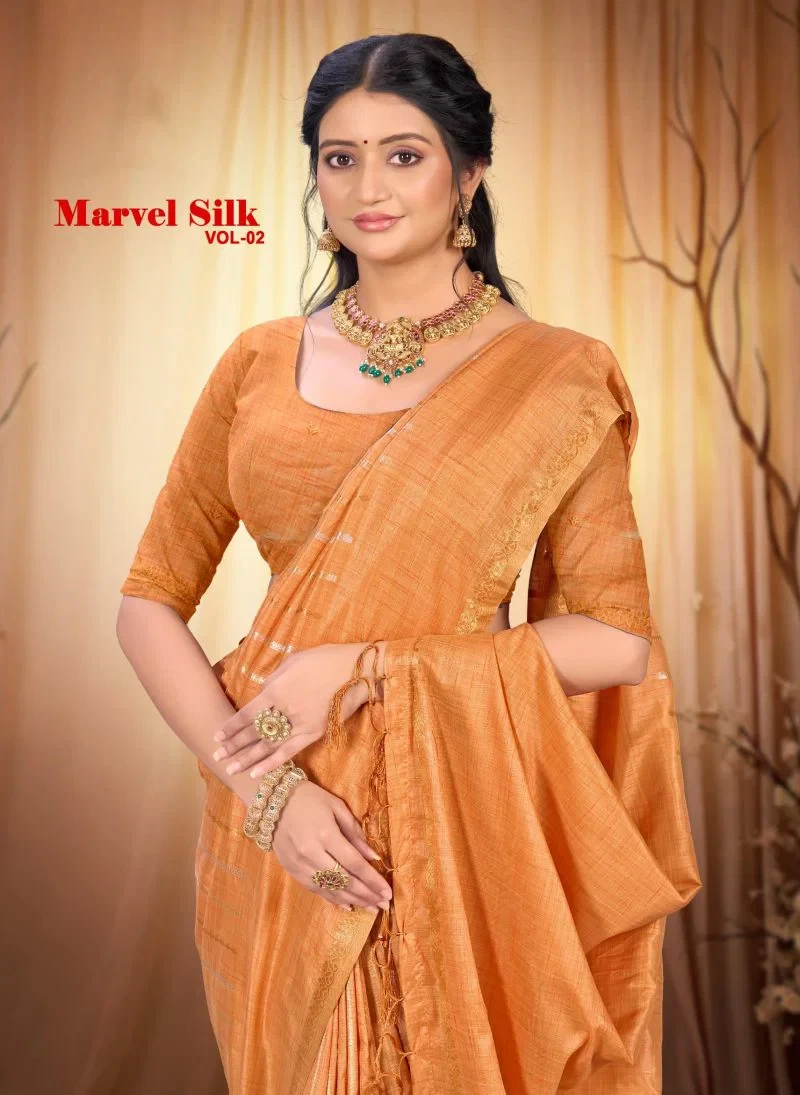 Bunawat Marvel Silk Vol 2 Assam Silk Woven Worked Saree
