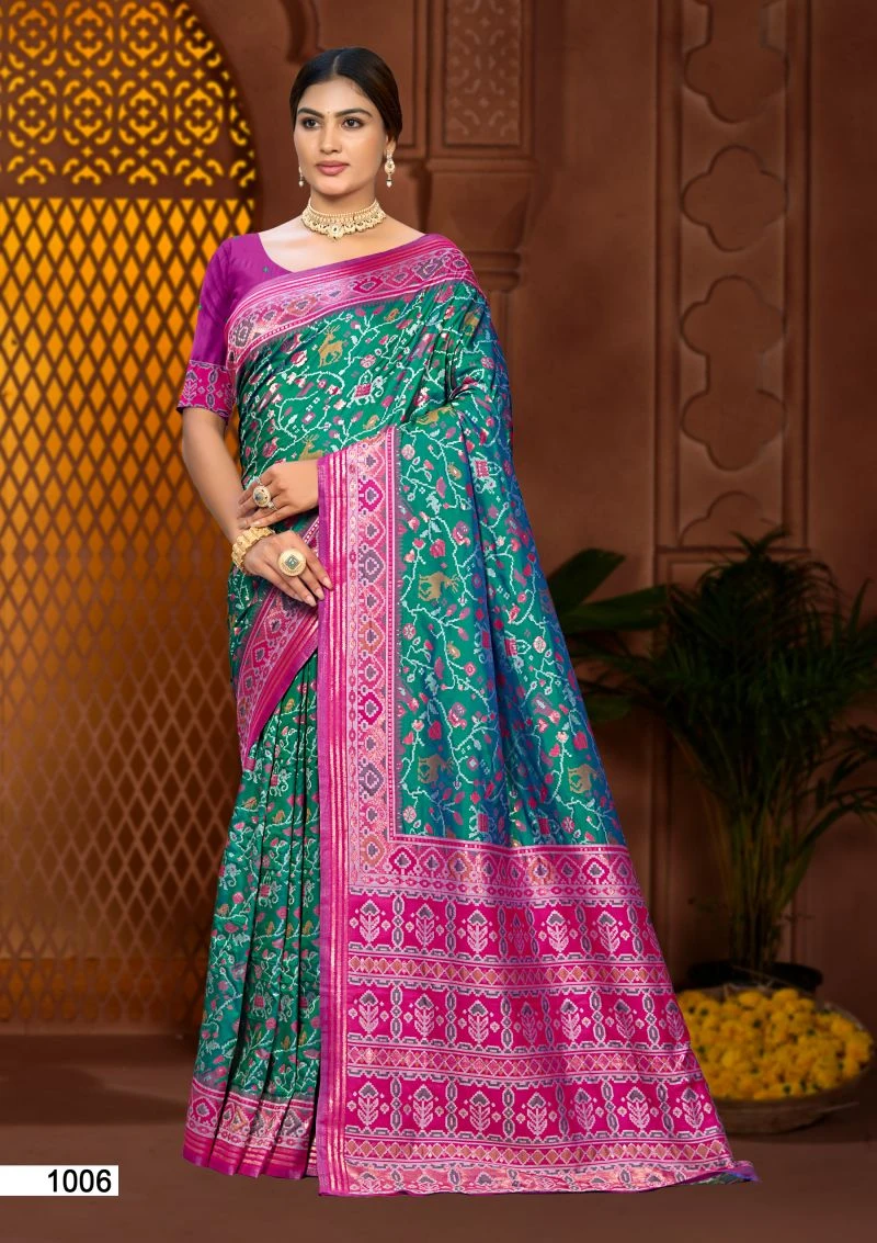 Bunawat Prerana Silk Soft Silk Zari Weaving Saree Collection 5