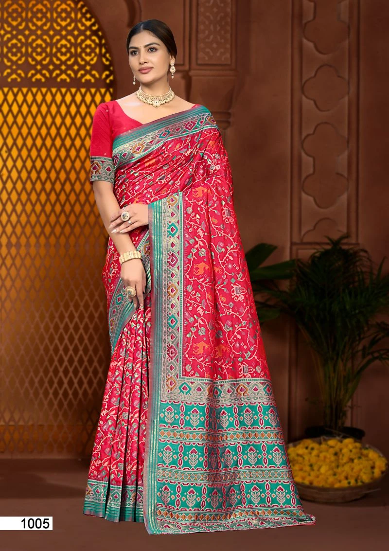 Bunawat Prerana Silk Soft Silk Zari Weaving Saree Collection 6